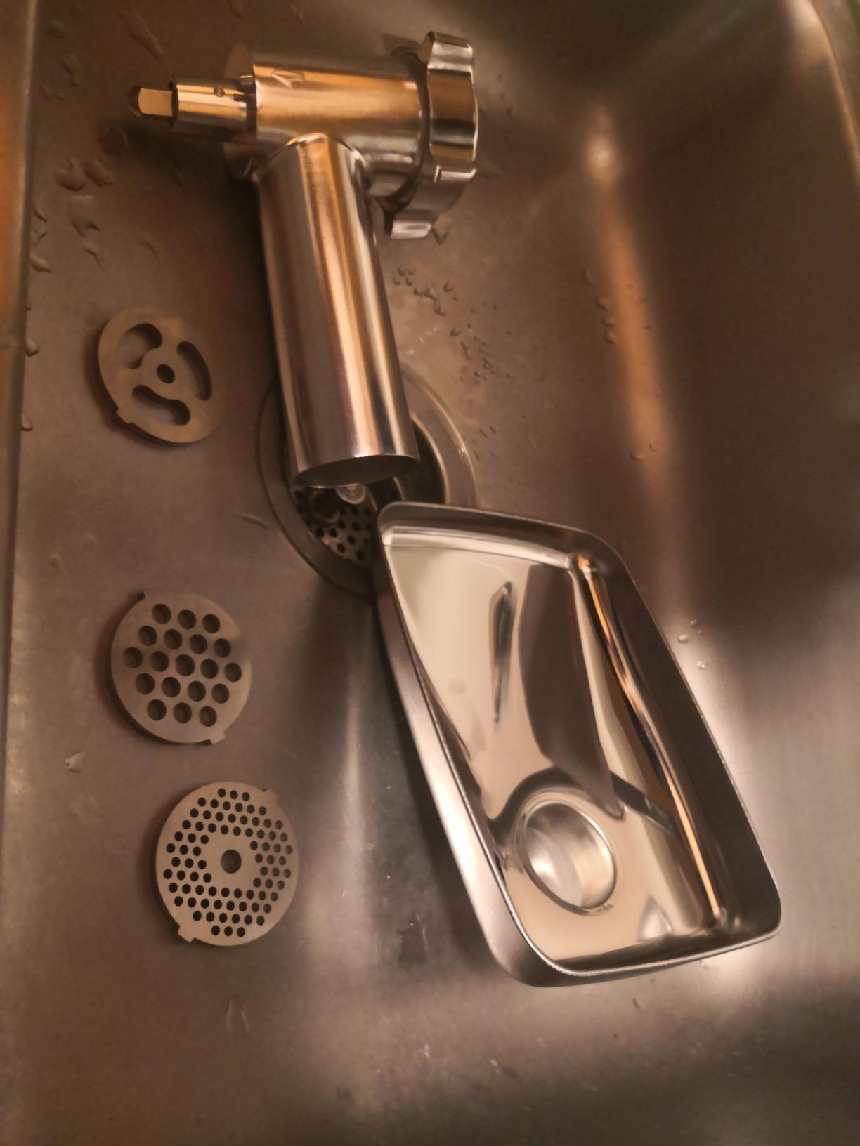 GVODE Metal Meat Grinder Attachment for KitchenAid Stand Mixer,Food Grinder customer photo 1