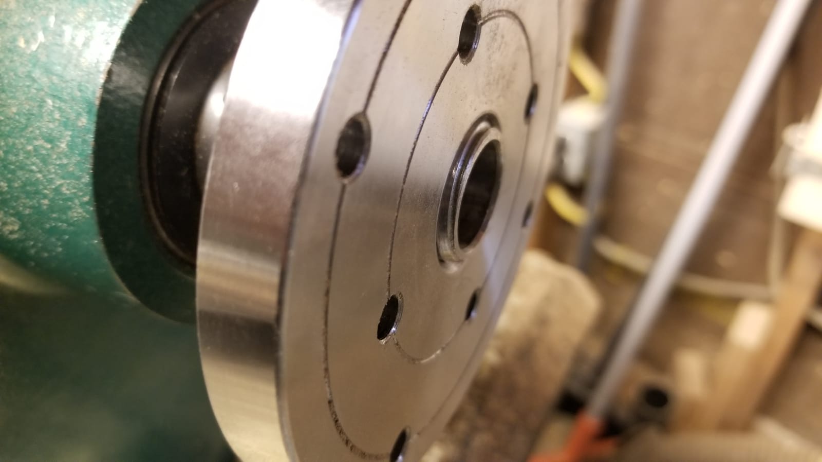 PSI Woodworking CF4J Lathe Faceplate for 1