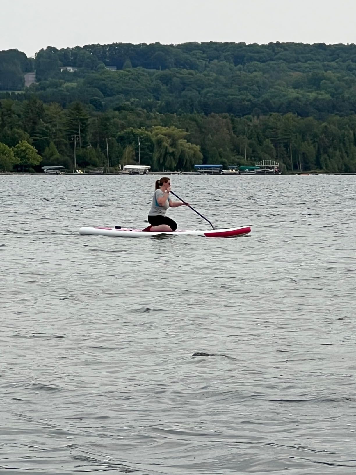 FunWater Inflatable Stand Up Paddle Board with Beginners SUP Accessories | 10'6'' SUP,Anti-Slip EVA Deck,Versatile Yoga/Big Fin Inflatable Paddle Boards for Adults & Youth of All Skill Levels customer photo 1