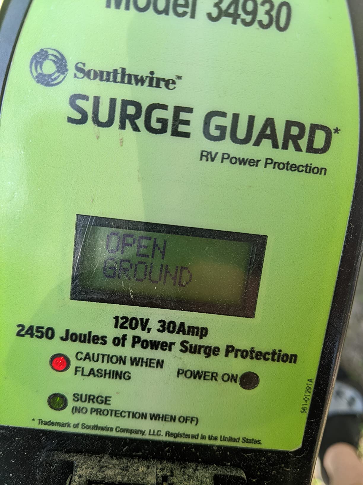 Surge Guard Southwire 34930 30A - Full Protection Portable with LCD Display Black customer photo 1