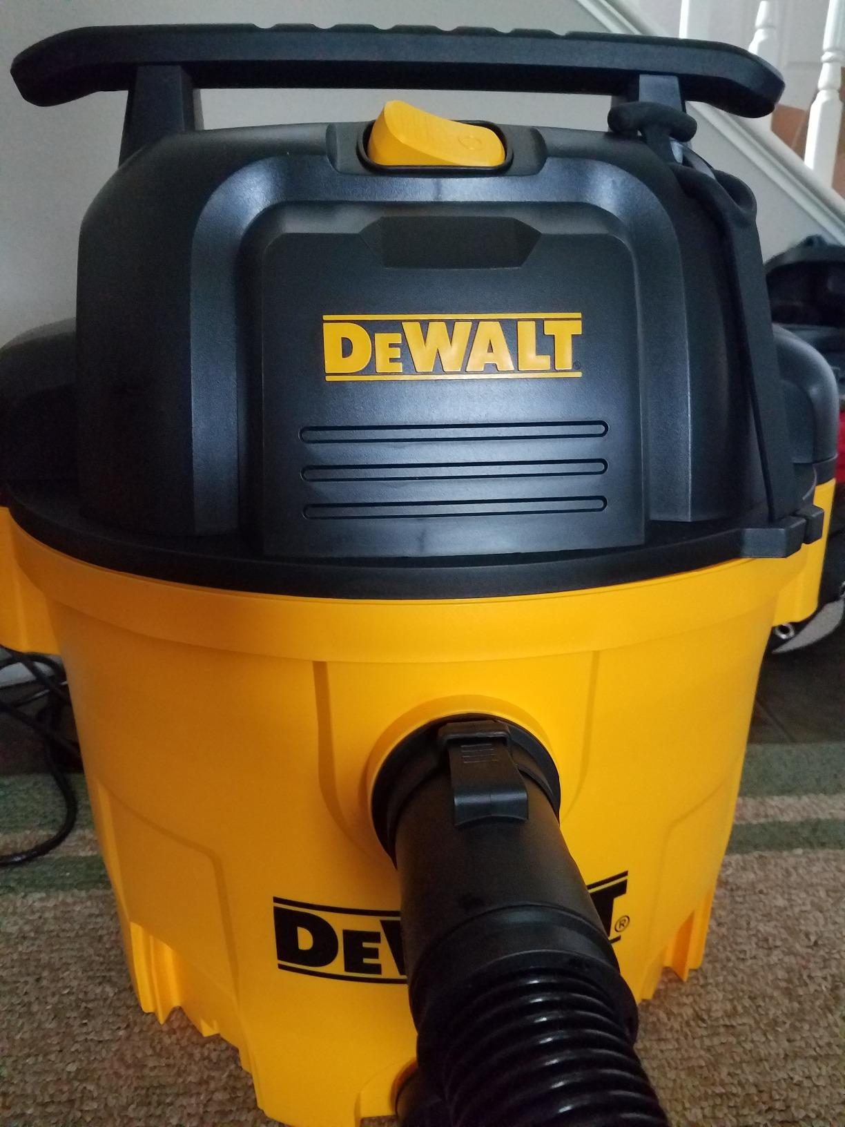 DEWALT Wet and Dry Vacuum 9 Gallon Poly Wet/Dry Vac Yellow Shop Vacuum 5 HP DXV09P customer photo 1