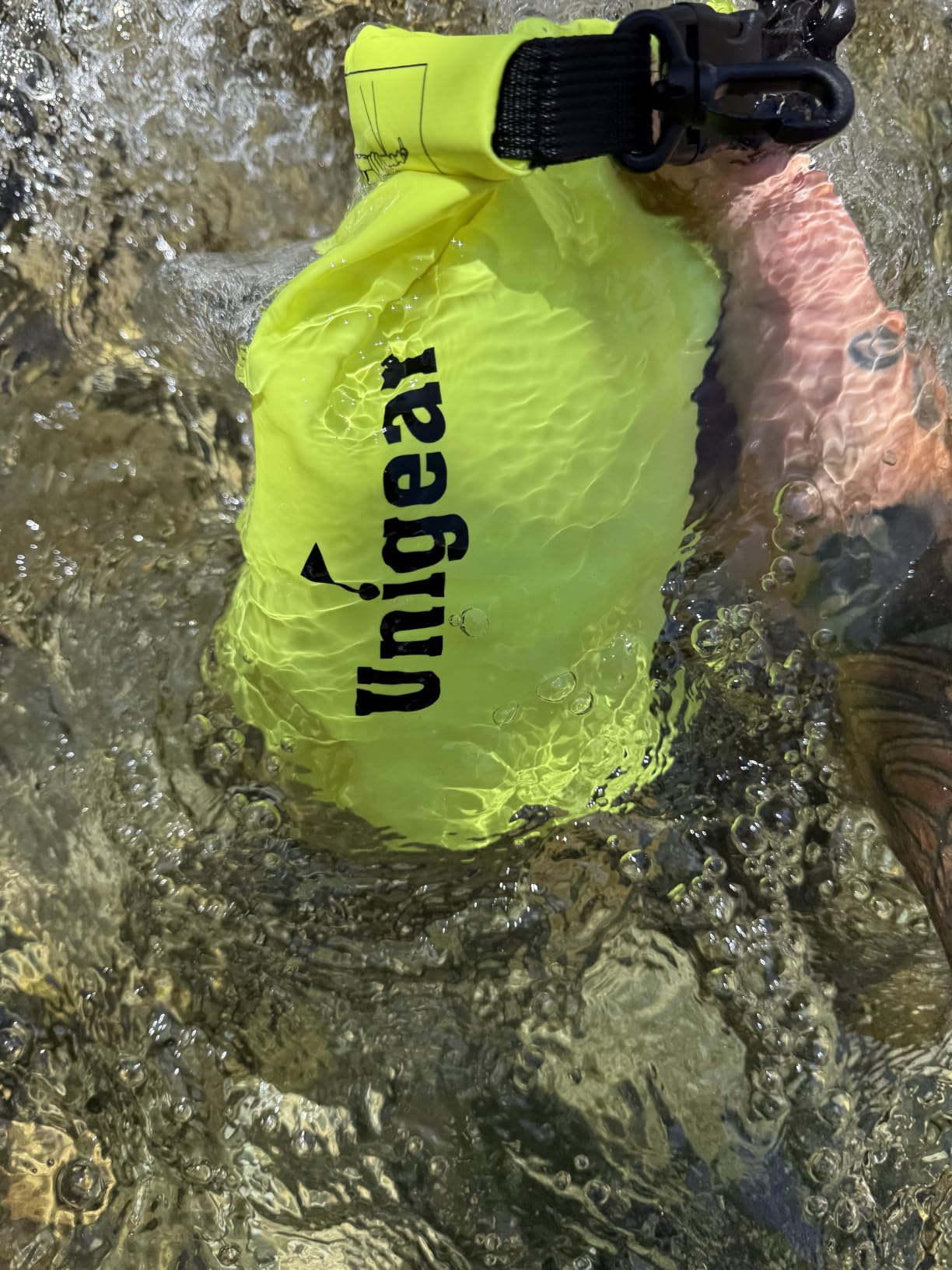 Unigear Floating Waterproof Dry Bag for Kayaking, 2L/5L/10L/20L/30L/40L customer photo 2
