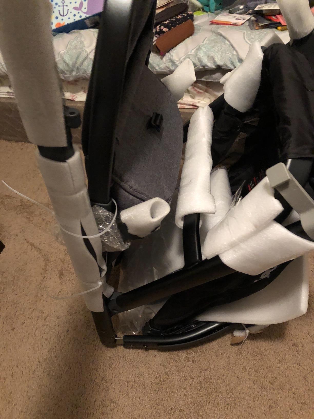 Joovy Qool Stroller, Customizable Stroller, Single, Double, Triple, Grey Melange customer photo 2