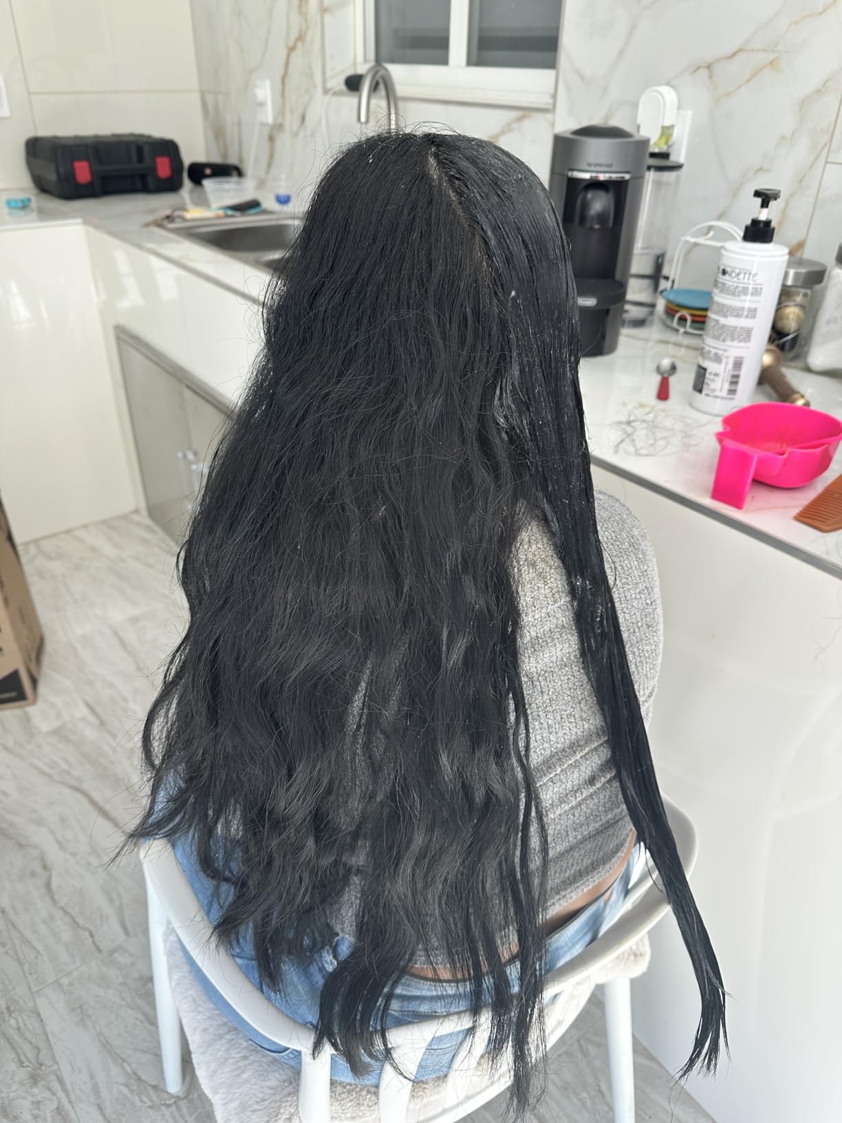 Lizze Extreme Professional Hair Straightener | Original Nano Titanium Technology Straightens Dry, Frizzy Hair Curls | 250 Deg. C. (480'f) - 110 Volts : Beauty & Professional Care customer photo 2