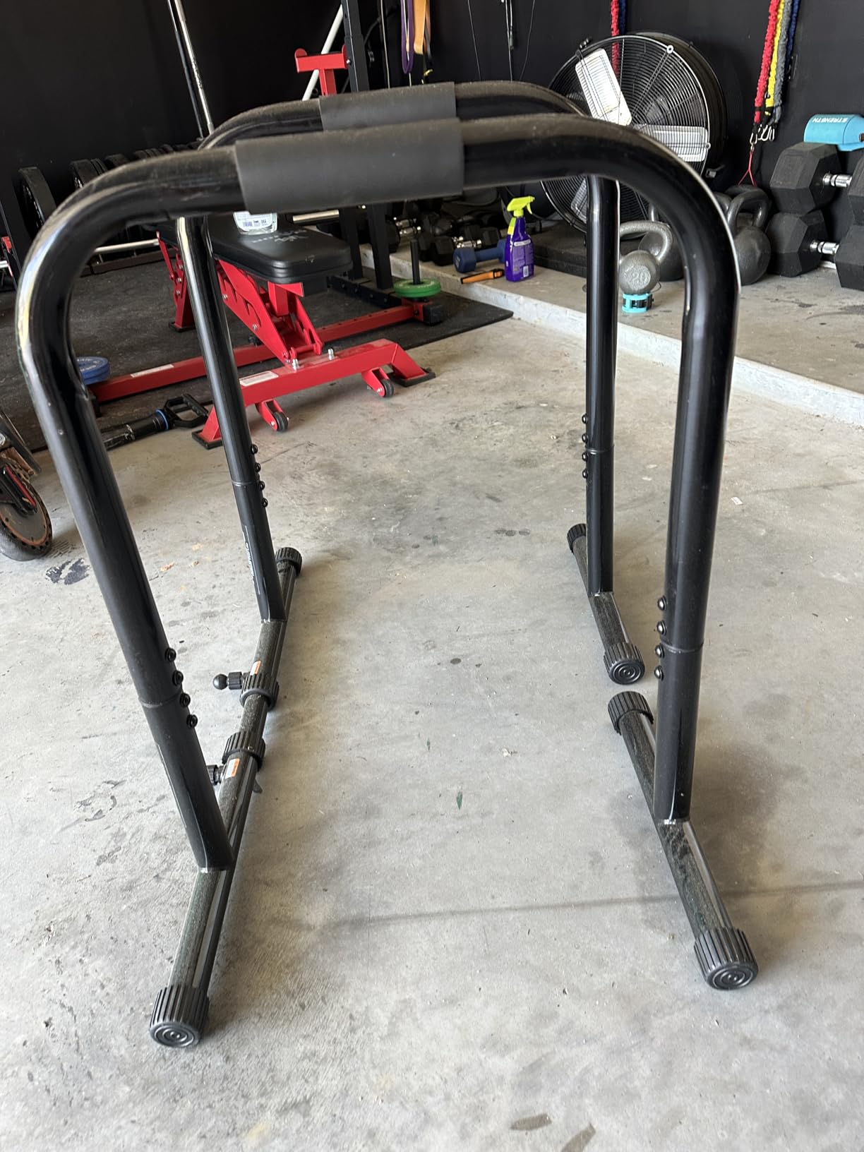 RELIFE REBUILD YOUR LIFE Dip Bar for Home Gym Training 400LBS Parallel Bars customer photo 1