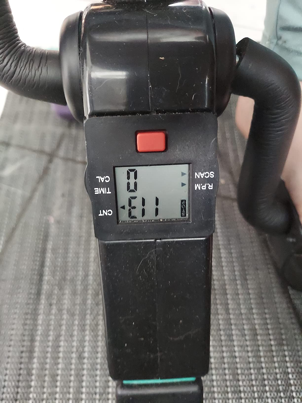 Folding Pedal Exerciser, Mini Exercise Bike Under Desk Bike customer photo 1