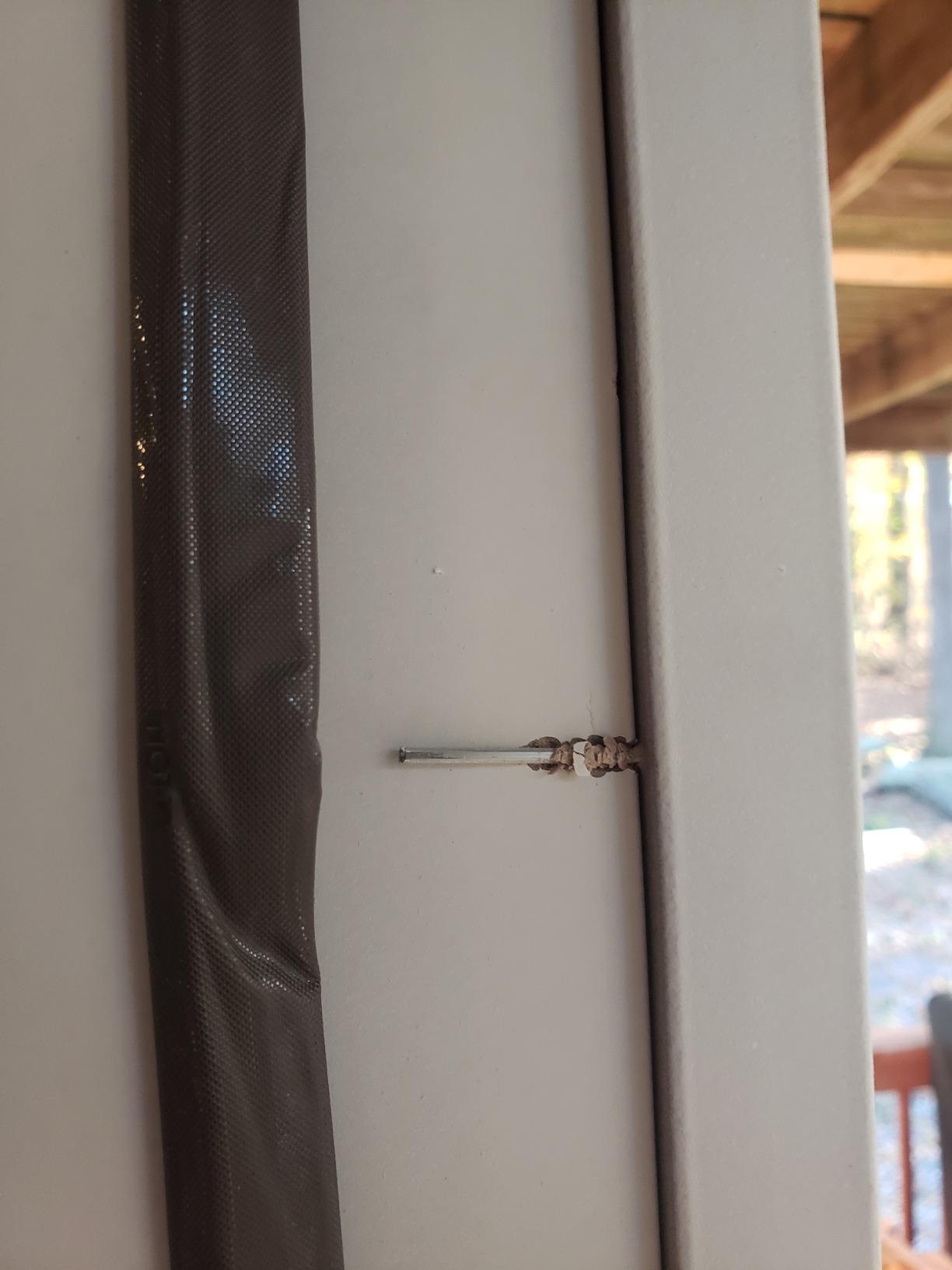 National Door Company ZZ364628L Fiberglass Smooth, Primed, Left Hand Outswing, Prehung Door, Full Lite, Clear Glass, 36