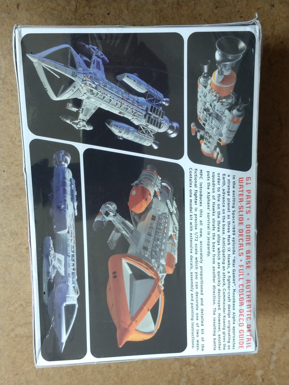 MPC Space: 1999 Hawk Mk IX 1:72 Scale Model Kit (MPC881) customer photo 1