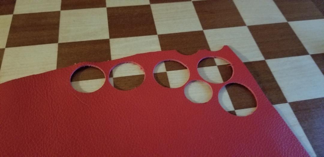 Natural Grain Cow Leathers: 12'' x 12'' Pre-Cut Leather Pieces (Cognac, 1 Piece) customer photo 2