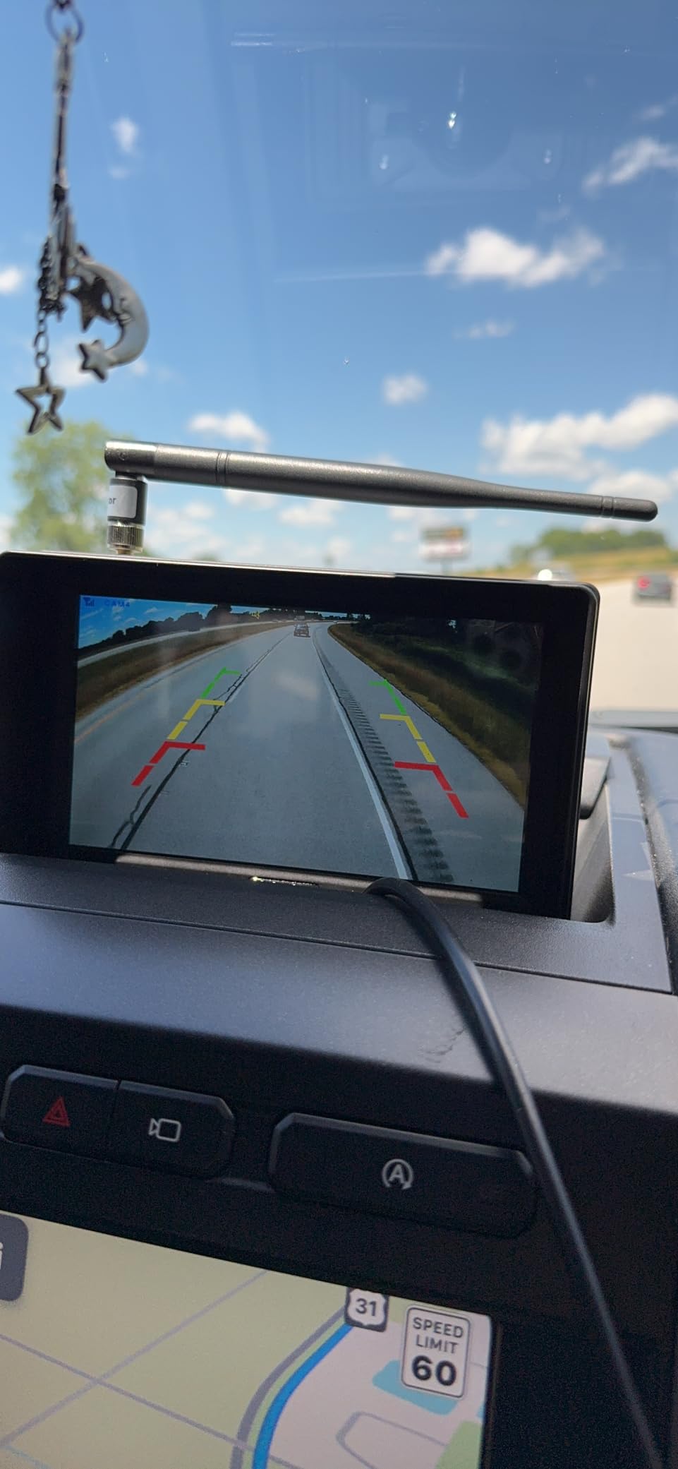 Haloview MC7108 Wireless RV Backup Camera System 7'' Monitor Built in DVR Rear View Camera with Infrared Night Vision and Wide Viewing Angle for Truck/Trailer/RV/Pickups/Camping Car/Van/Farm customer photo 1