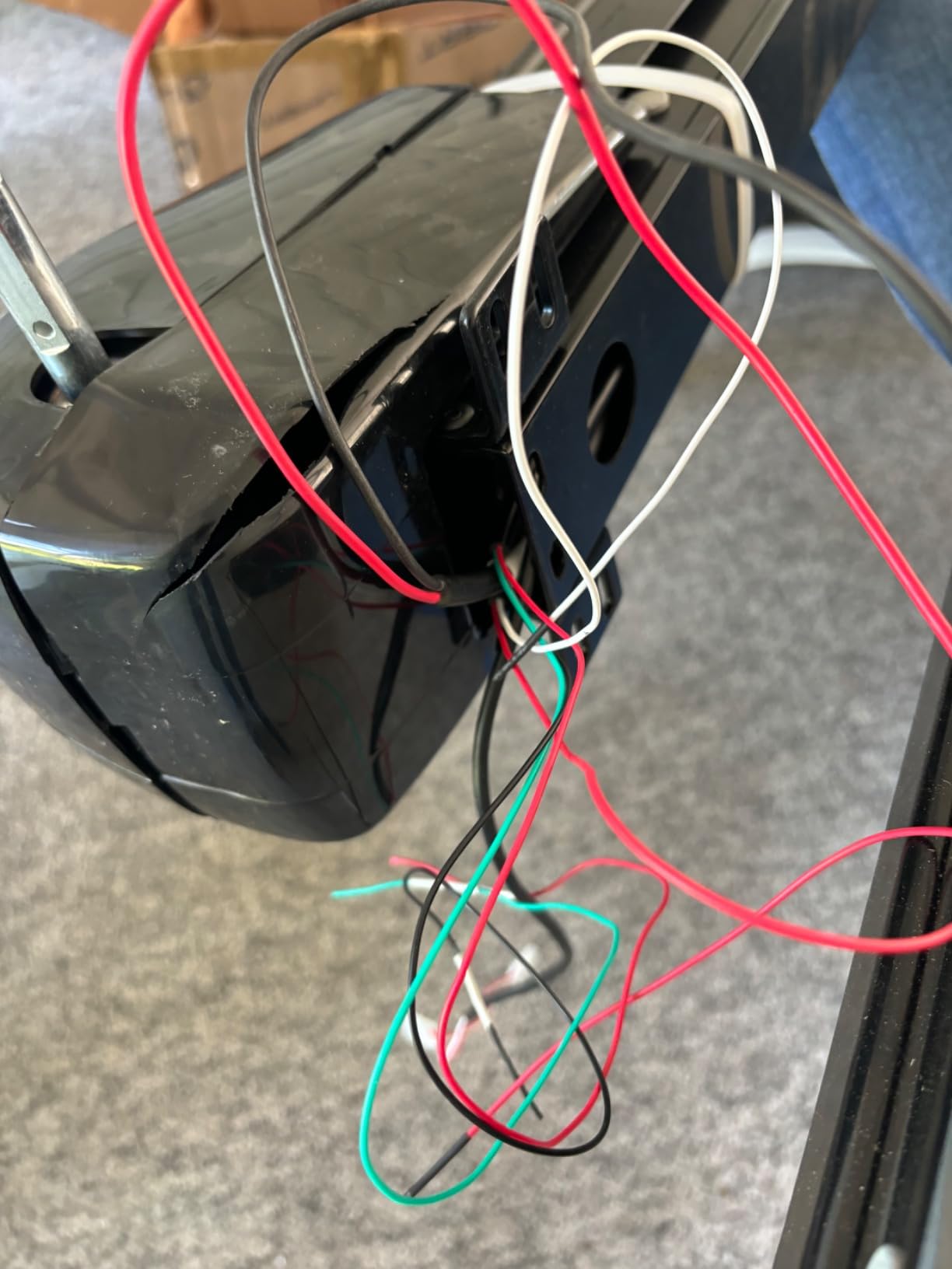 Solera 12V Smart Arm Awning Hardware Kit for 5th Wheel RVs and Travel Trailers - Standard - White customer photo 2