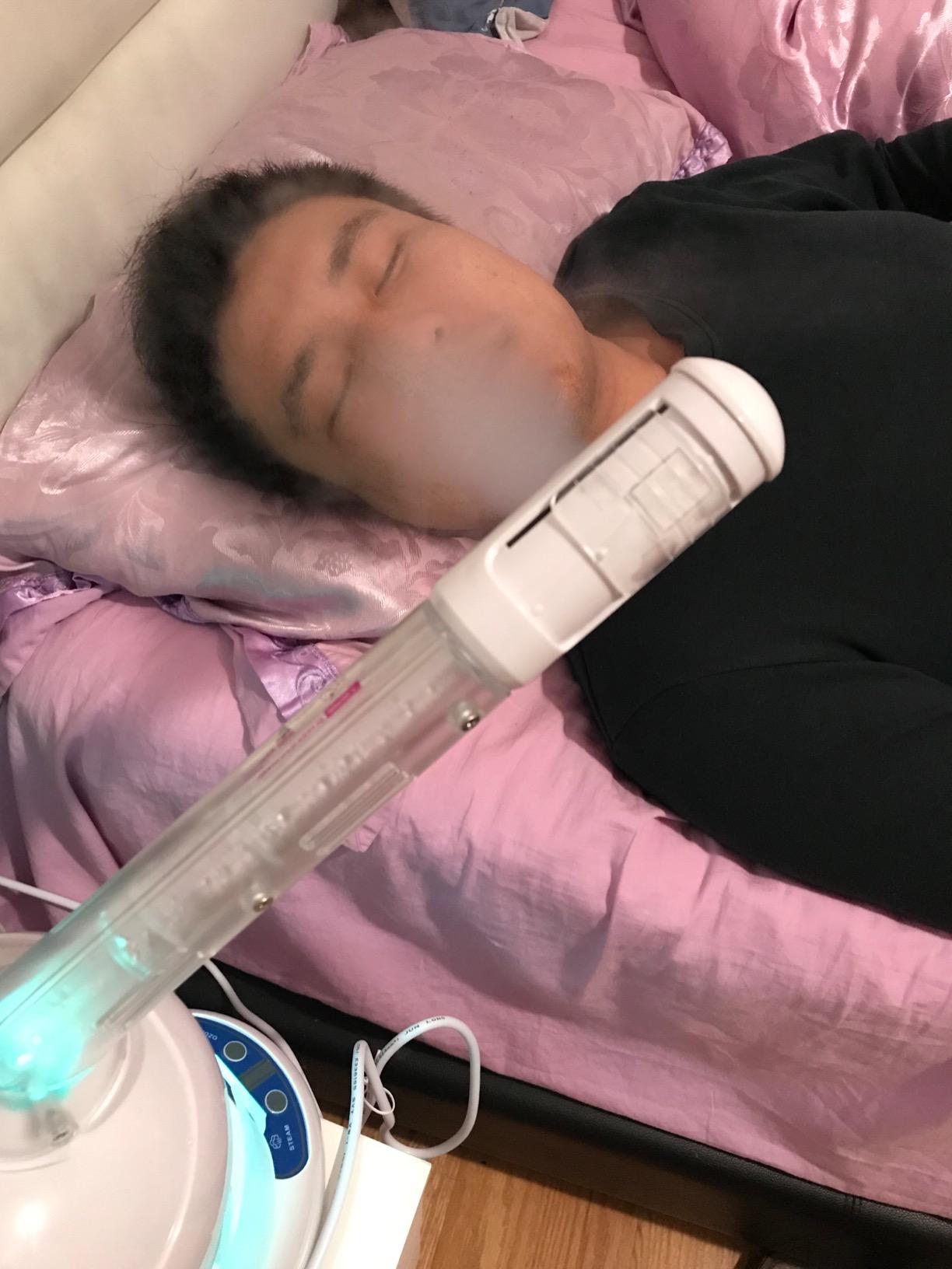 Facial Steamer, Ozone Nano Ionic Face Steamer for Deep Cleaning customer photo 1