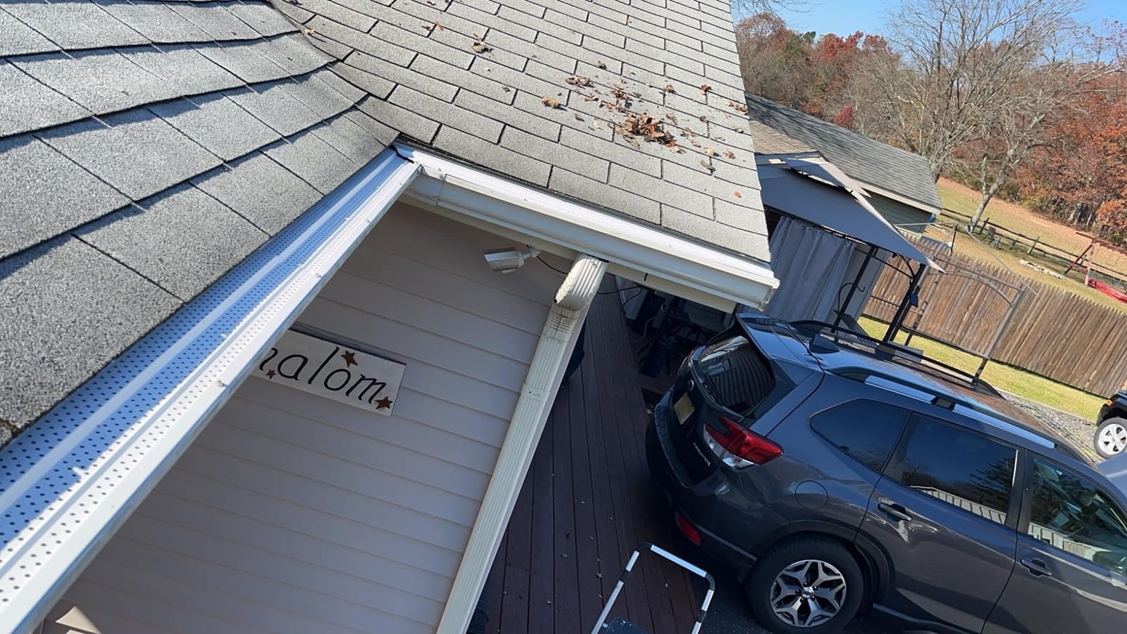 FlowGuard USA Made Professional DIY 5 Inch High Clearance 50-Year Gutter Cover System - Black - Aluminum Gutter Guards - 102 Feet - by FlexxPoint customer photo 1