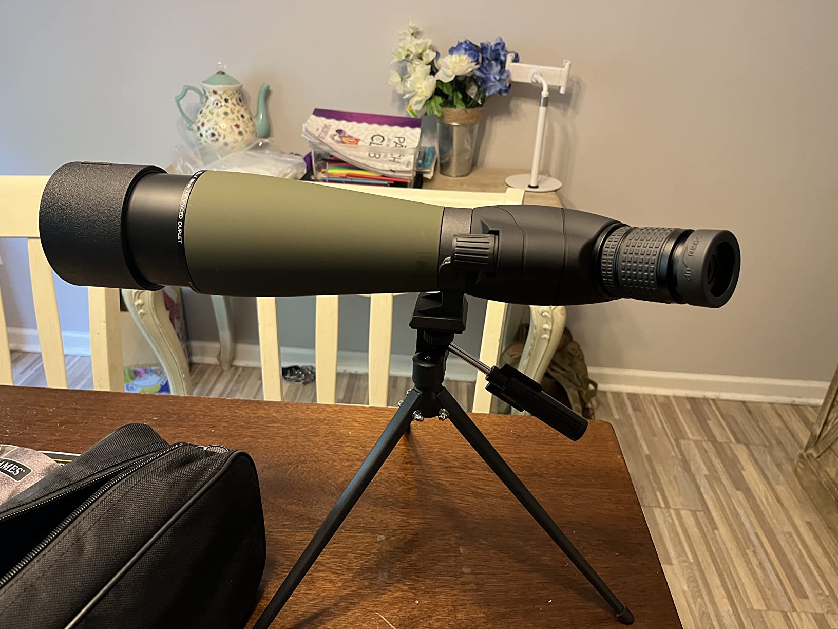 Gosky Flagship DiamondEdge Spotting Scope 20-60x80 for Bird Watching customer photo 2