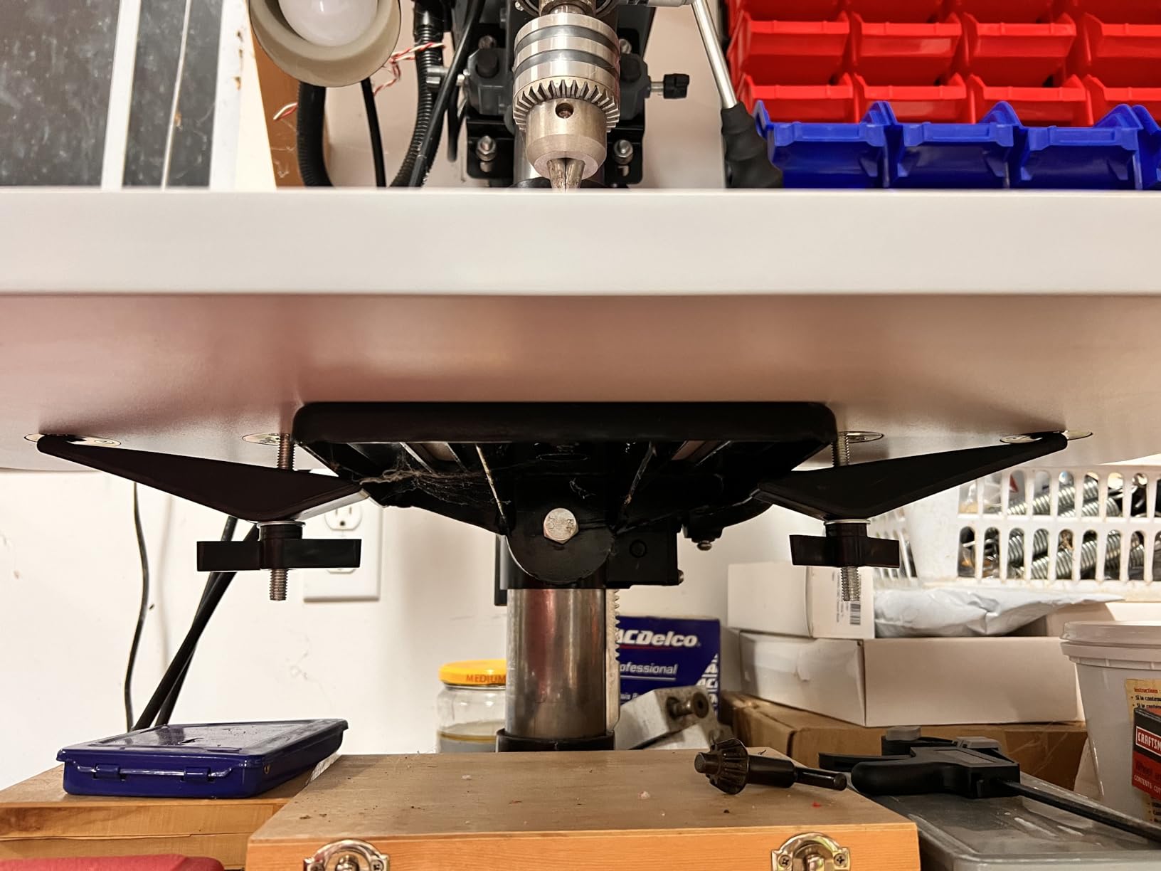 WEN DPA2412T 24 in. x 12 in. Drill Press Table with an Adjustable Fence and Stop Block customer photo 1