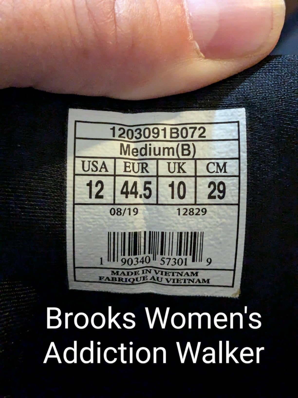 Brooks Women's Addiction Walker V Strap 2 Walking Shoe customer photo 1