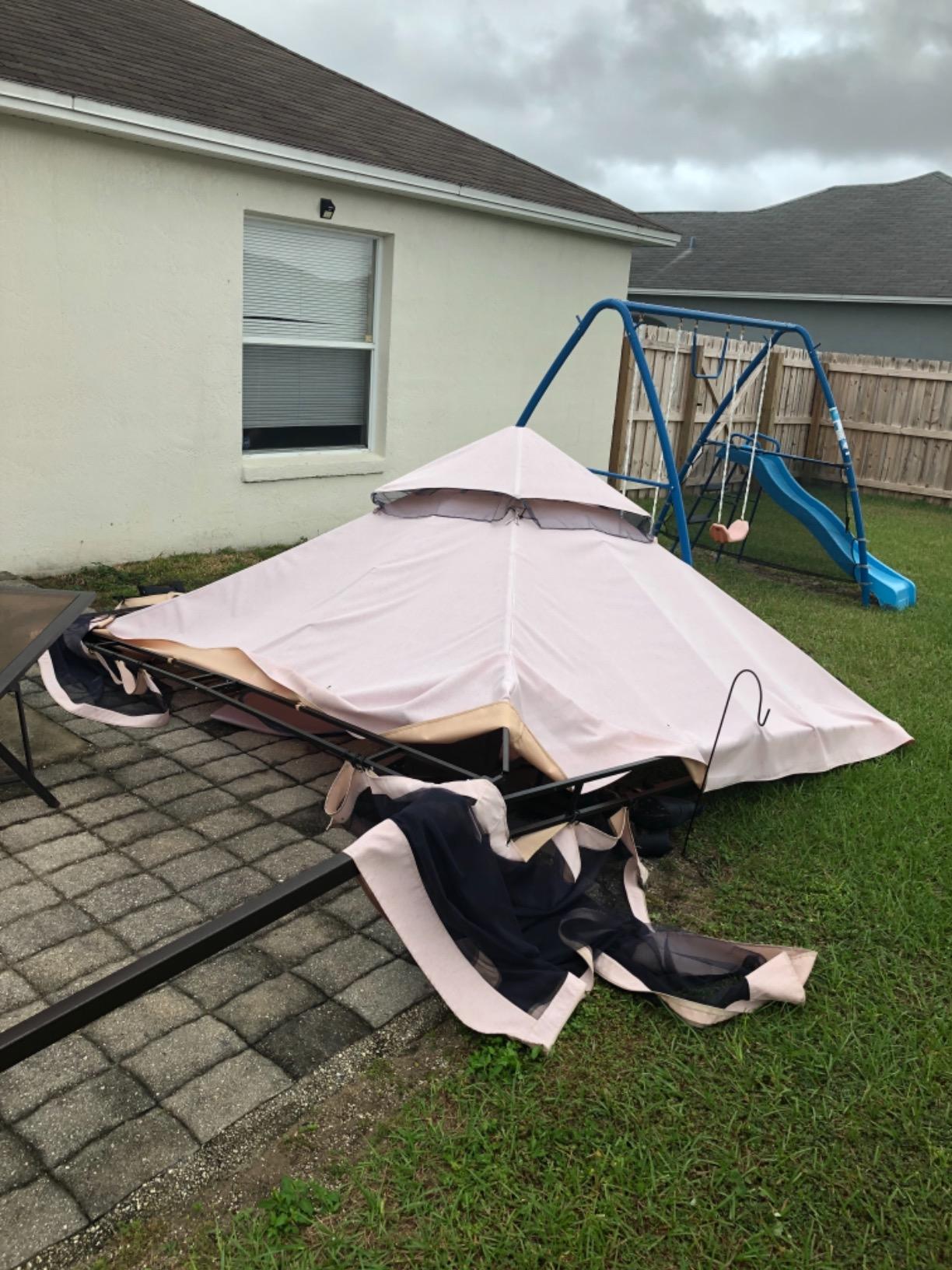 Sunnyglade 10' x10' Gazebo Canopy Soft Top Outdoor Patio Gazebo Tent customer photo 1
