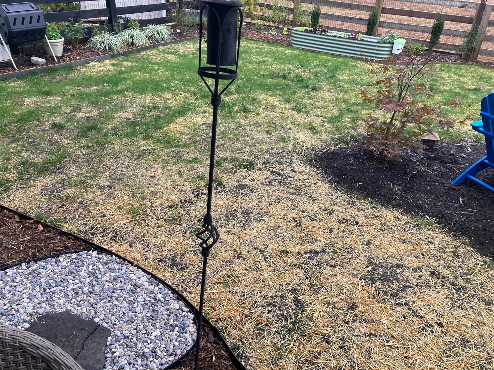 Edge Right - Hammer-in Landscape Edging - 48-inch Strips - 6-inch Depth 1/4-inch Rounded top COR-Ten Steel (5 Pack) customer photo 1