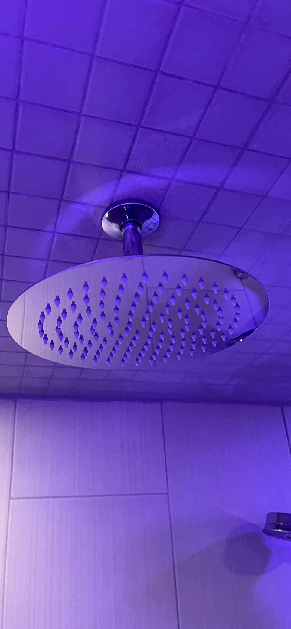 NearMoon Rain Shower Head, Ultra-Thin Design-Pressure Boosting, Awesome Some Experience, High Flow Stainless Steel Rainfall Head (8 Inch,Chrome Finish) customer photo 2
