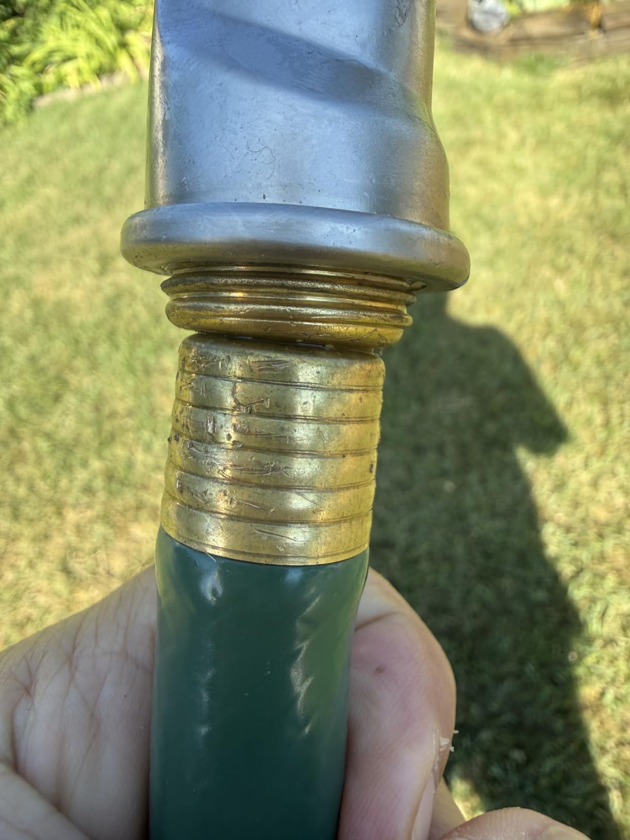 FANHAO Upgraded 100% Metal Garden Hose Nozzle Heavy Duty, High Pressure customer photo 2