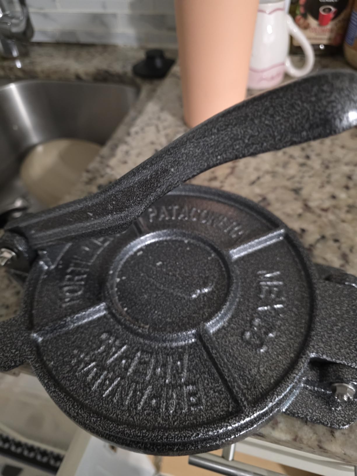 ARC 8-Inch Cast Iron Tortilla Press with 100 Parchment Papers customer photo 2