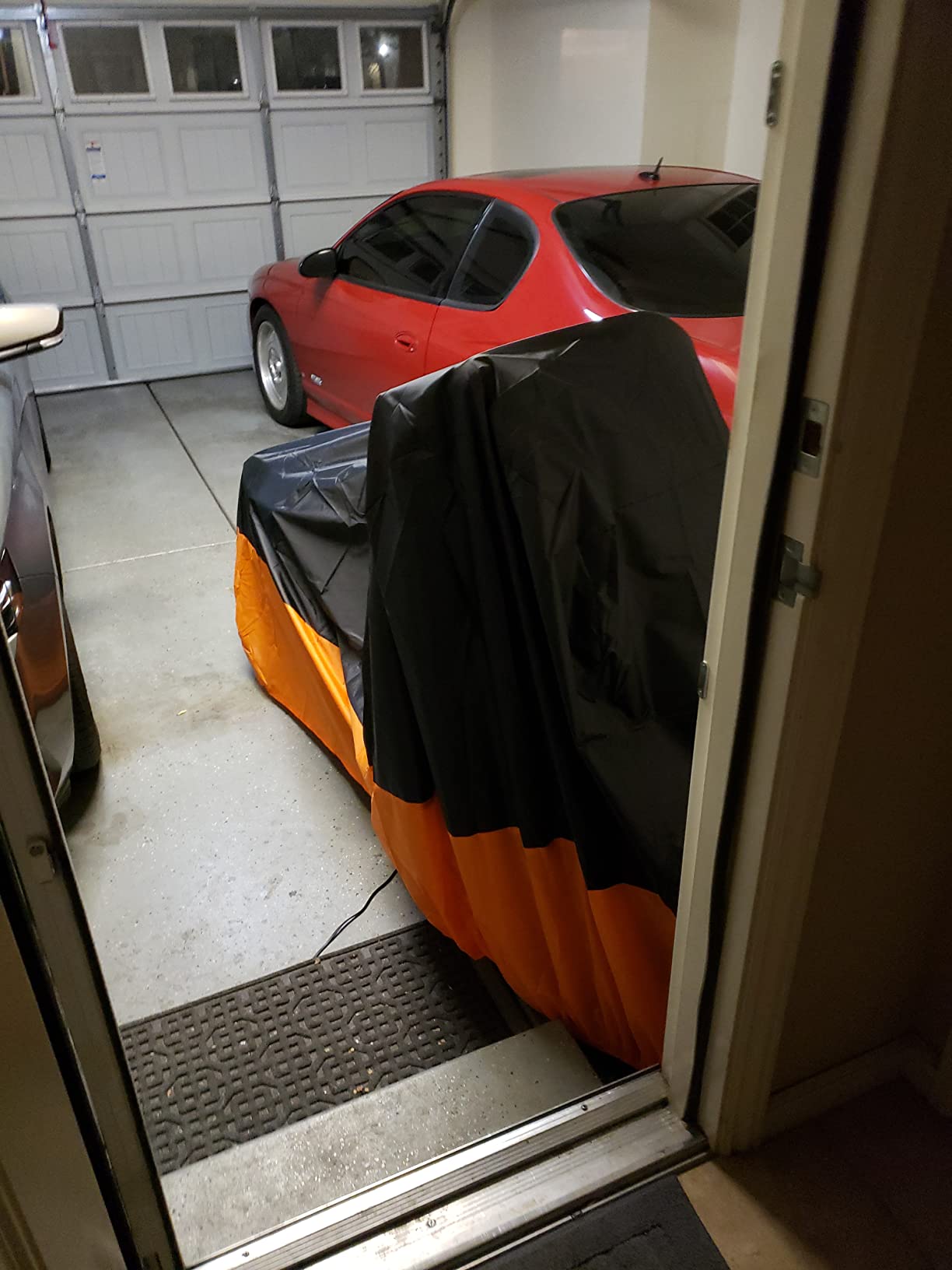 Motorcycle Cover Waterproof for Harley Davidson Street Glide Touring XXXL Orange customer photo 1