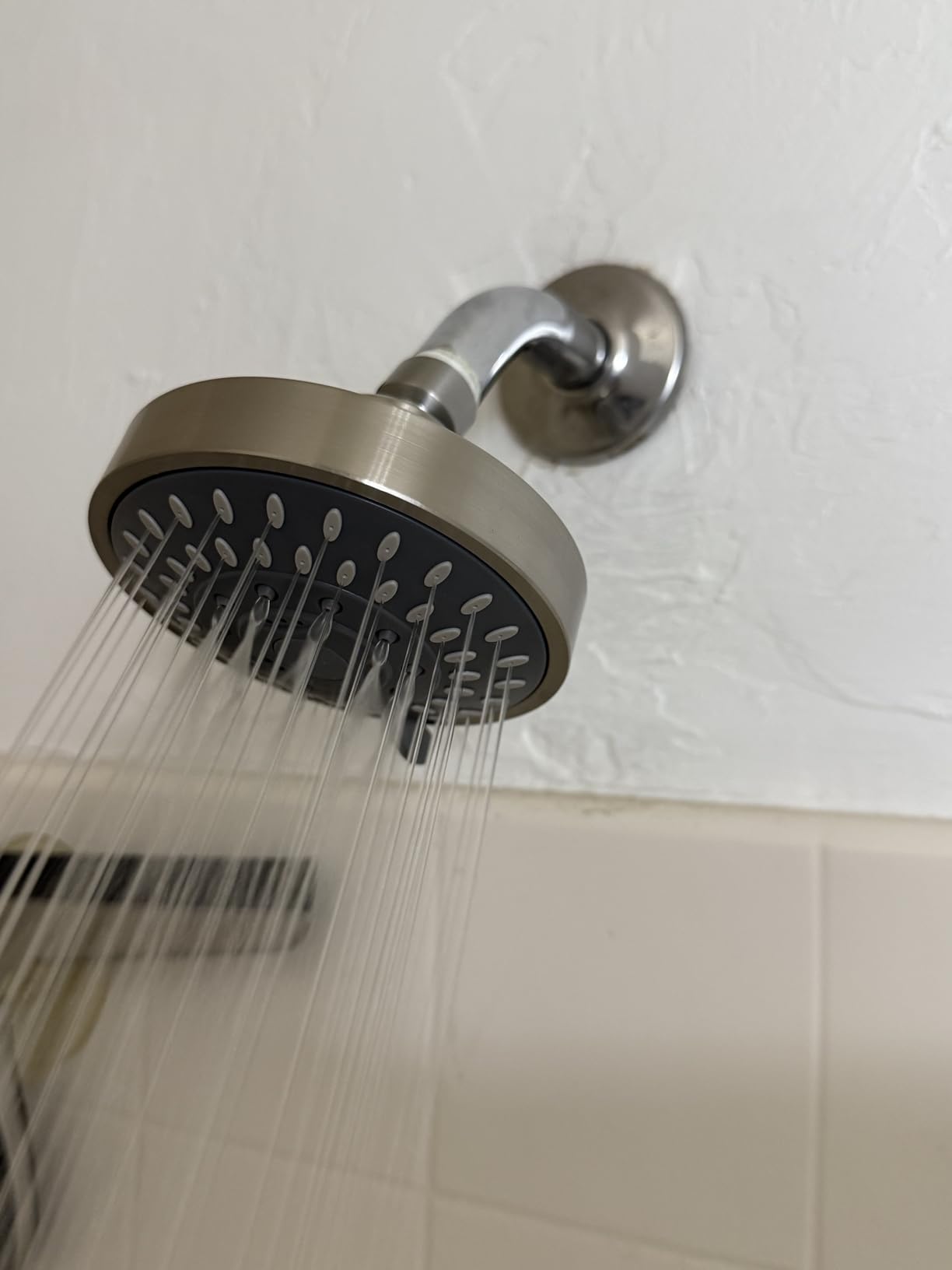 AISOSO High Pressure Rain Shower Head 5 Modes Showerhead 4.1 Inch Chrome customer photo 1
