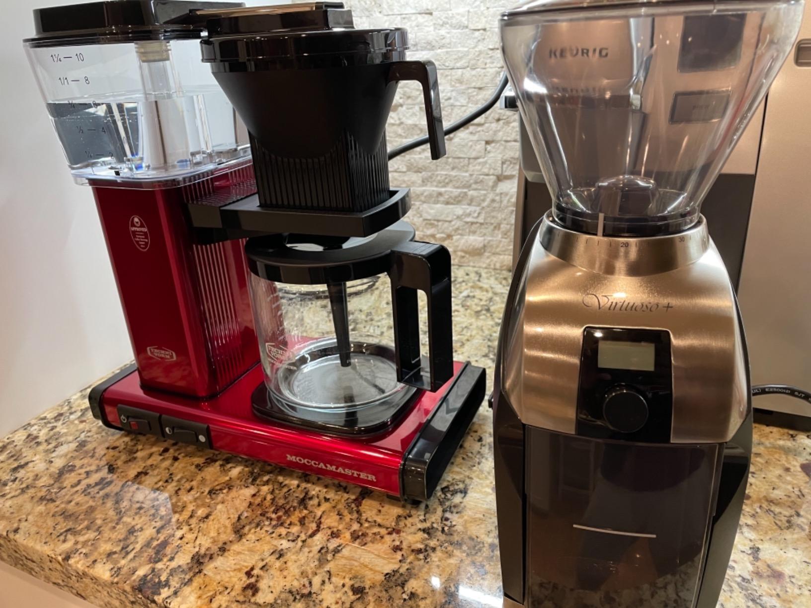 Baratza Virtuoso+ Coffee Grinder ZCG587BLK, Black customer photo 1