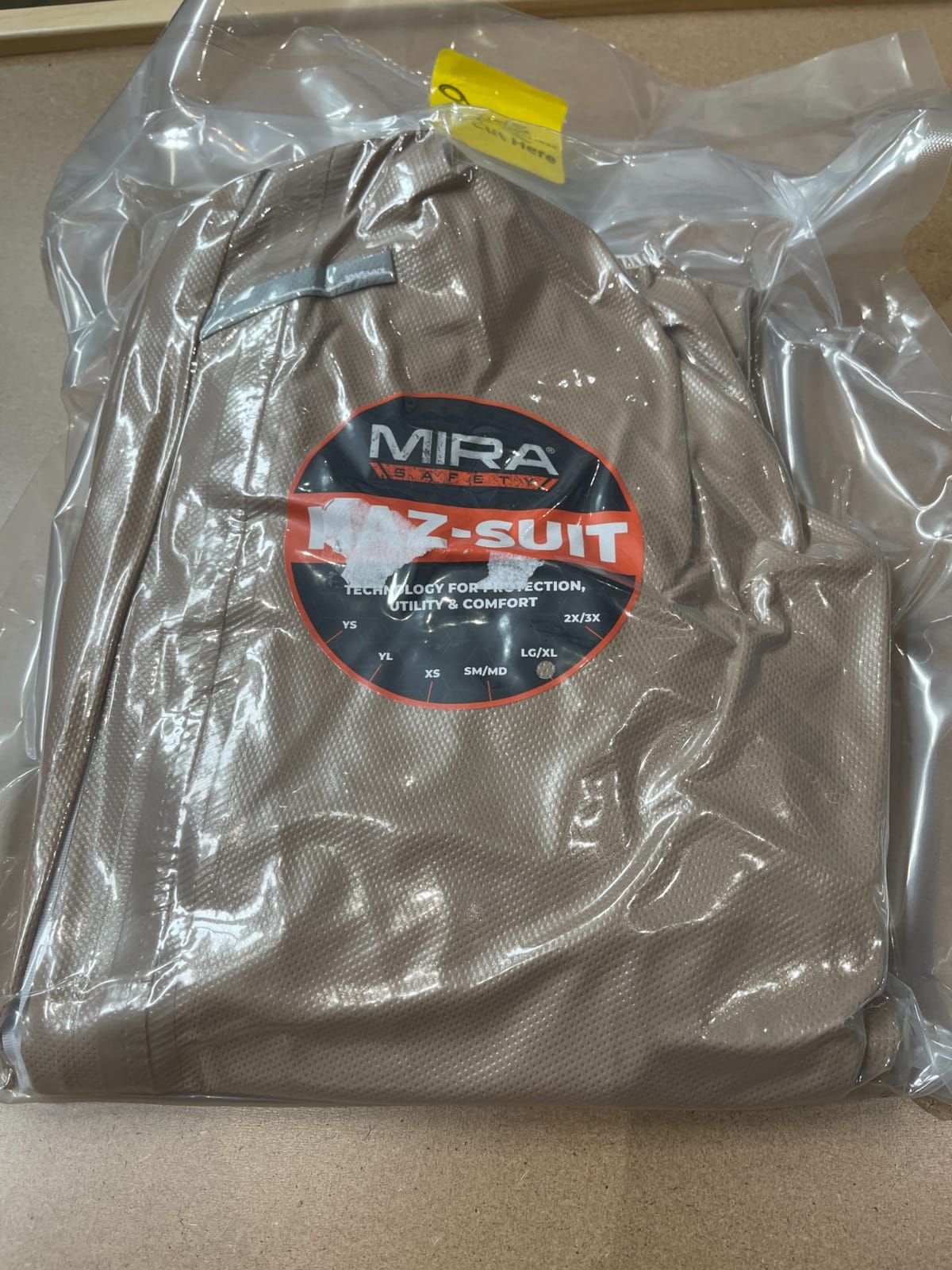 MIRA Safety Disposable Protective Coverall with Hood customer photo 1