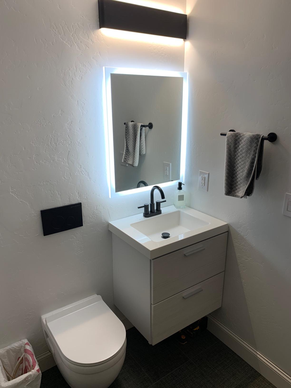 Ivy Wall-Hung Elongated Toilet Bowl customer photo 2