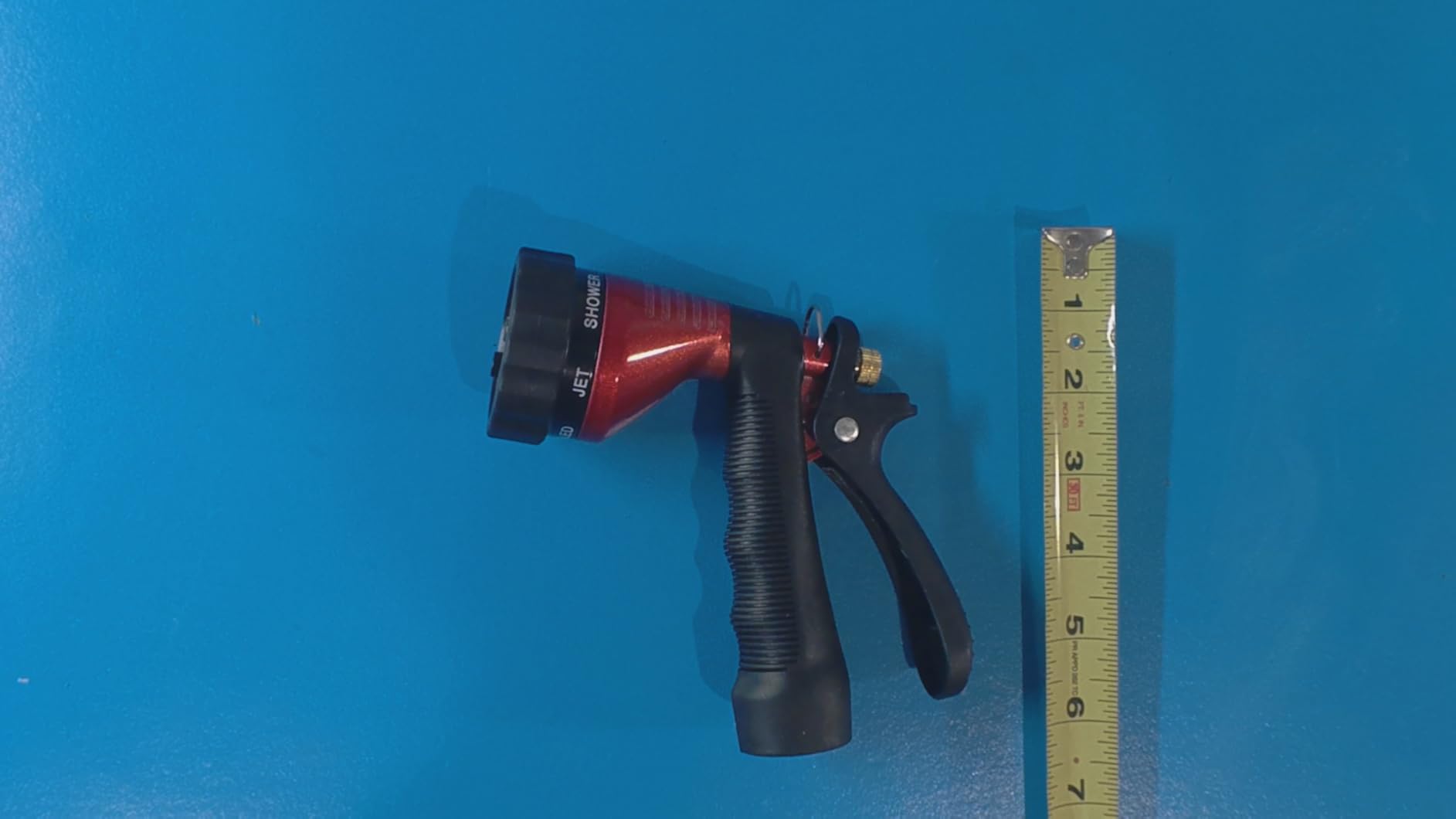 GREEN MOUNT Water Hose Nozzle Spray Nozzle, Metal Garden Hose Nozzle with Adjustable Spray Patterns, Perfect for Watering Plants, Washing Cars and Showering Dogs & Pets customer photo 1