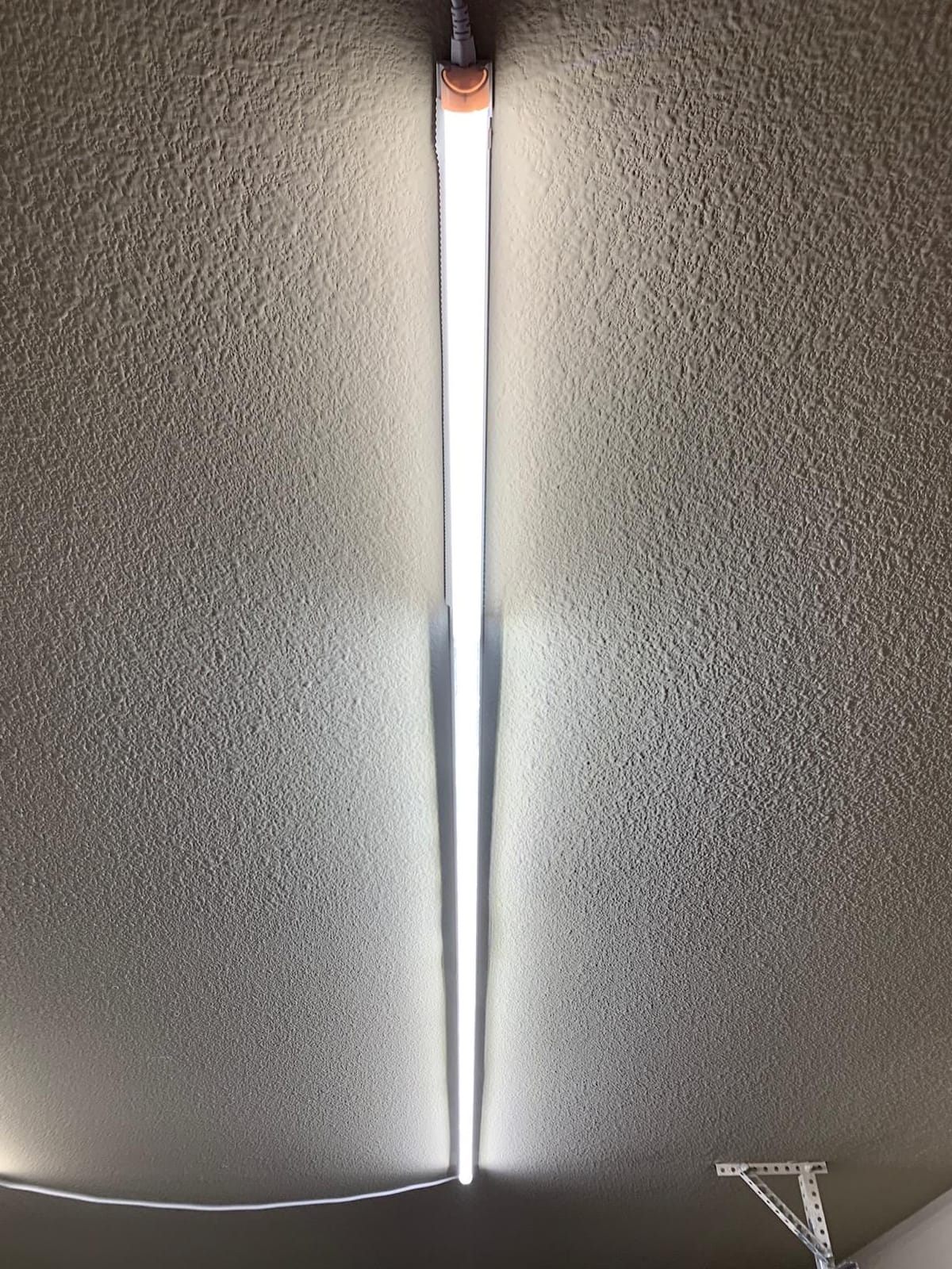 Barrina T8 LED Shop Lights 8FT, 72W 10000LM 5000K, 10 Pack High Output Tube | 8 Foot for Garage Workshop and Workbench Use, Daylight White, Easy Ceiling Mount, Linkable to 4, Aluminum V Shape Clear Cover customer photo 1
