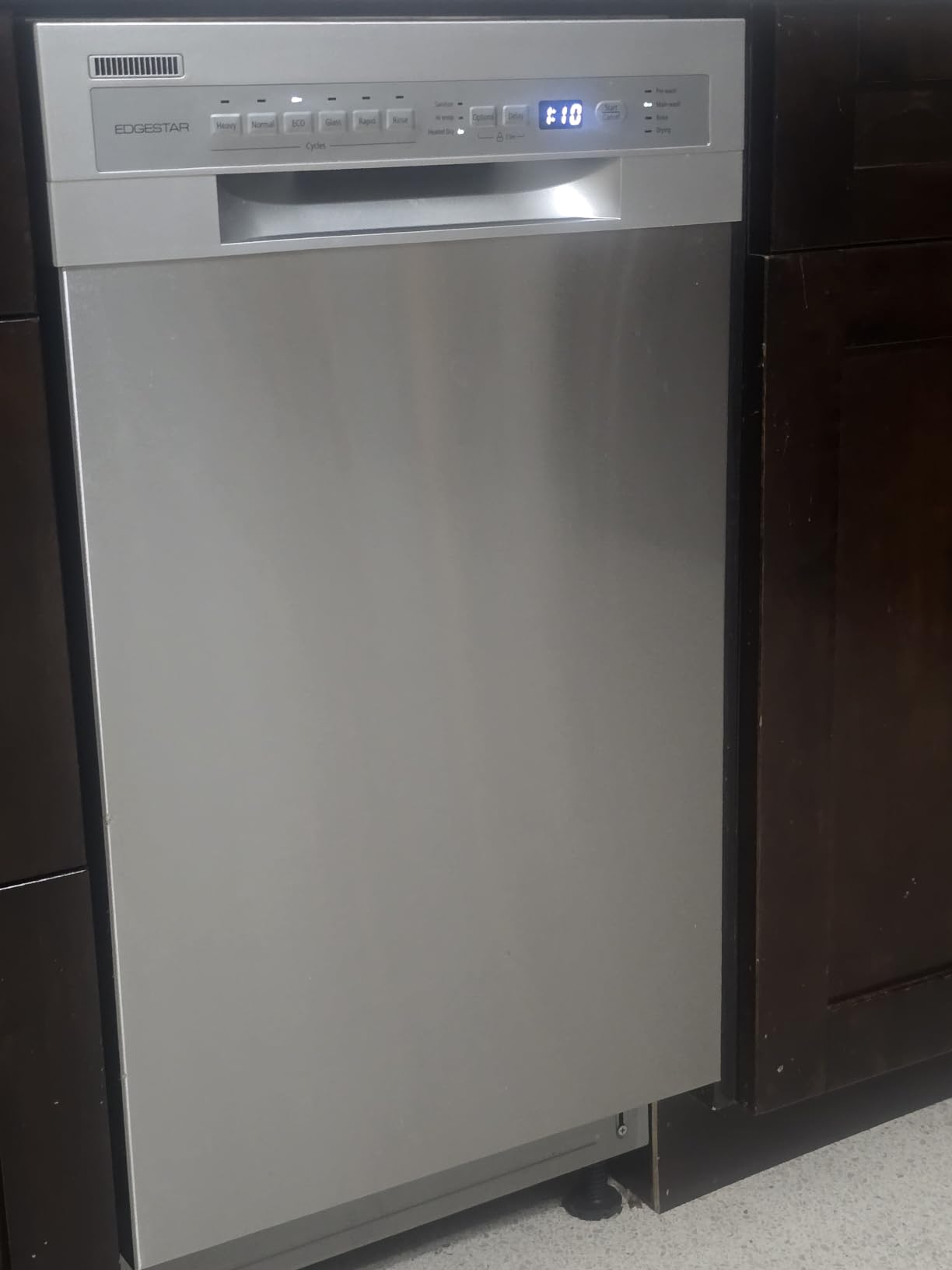 EdgeStar BIDW1802SS 18 Inch Wide 8 Place Setting Built-In Dishwasher customer photo 2
