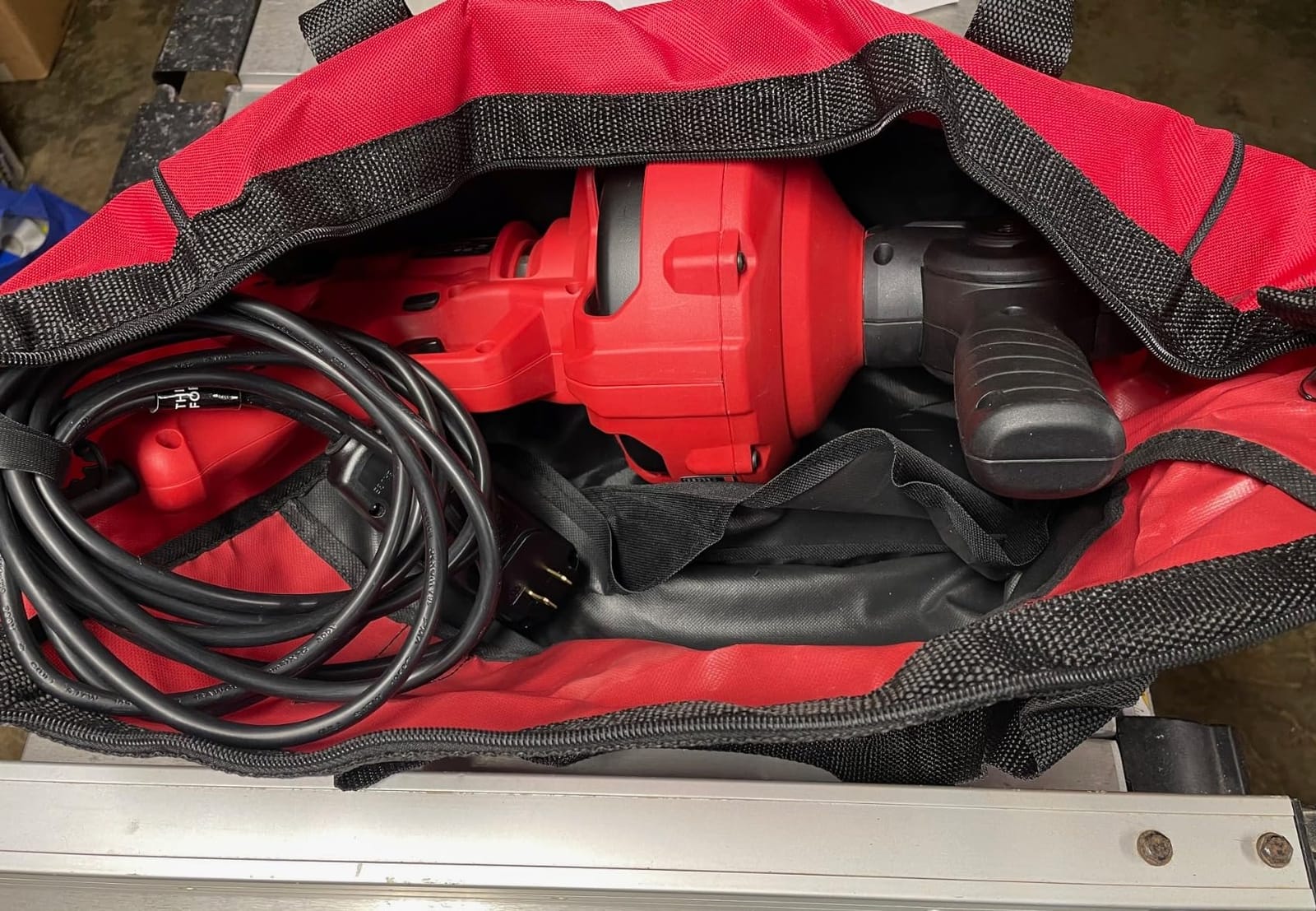 POPULO 120V Corded Electric Drain Snake Auger, 23Ft Auto-Feed with GFCI customer photo 2