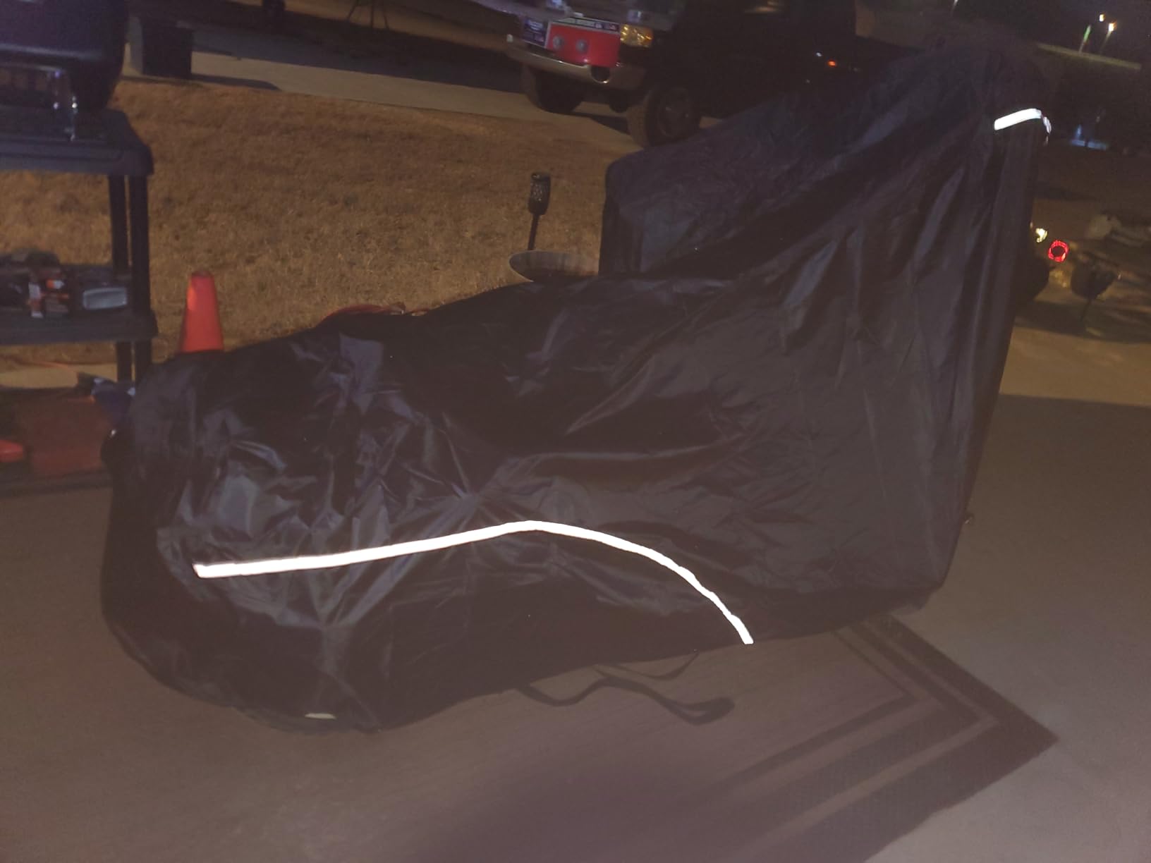 MZS Motorcycle Cover Waterproof Outdoor fits up to 96