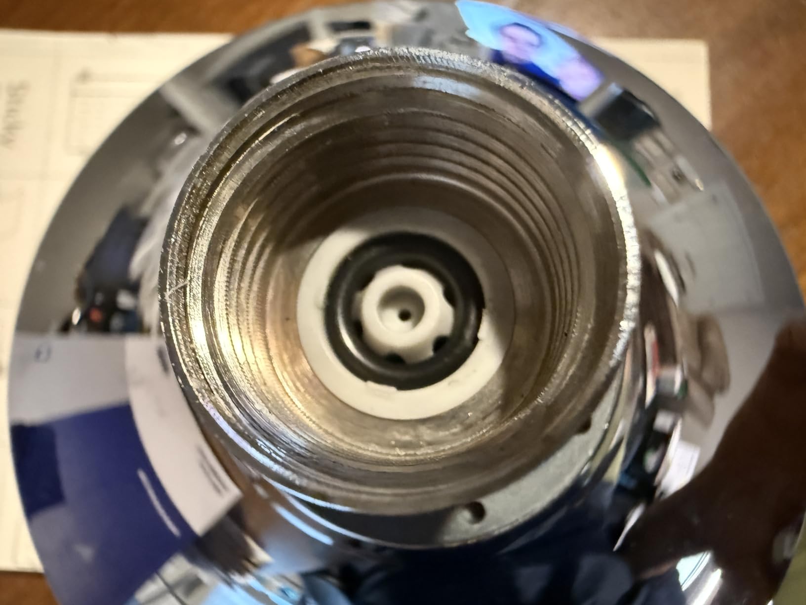 High Pressure Shower Head, HOPOPRO 5-Mode Fixed Showerhead, NBC Recommended customer photo 1