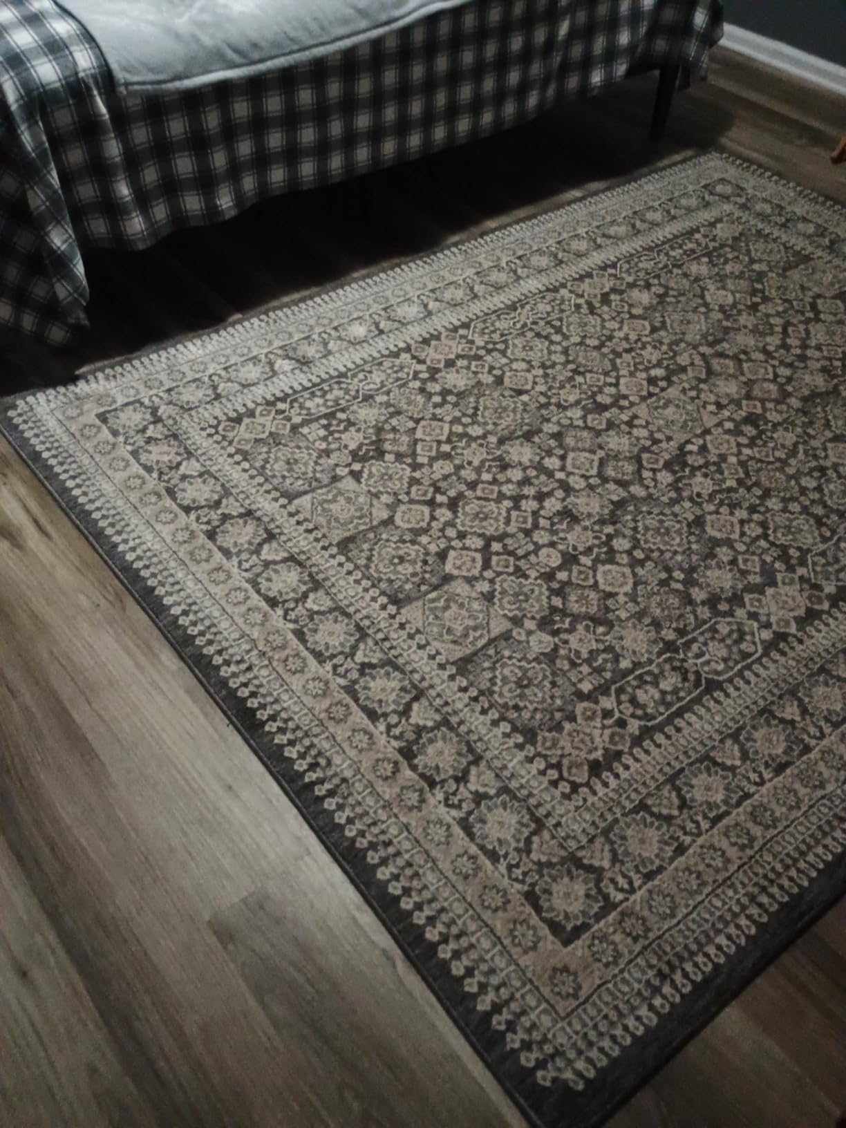GORILLA GRIP Felt Rug Pad for Hardwood Floors with Rubber Backing, 2x8 FT customer photo 2