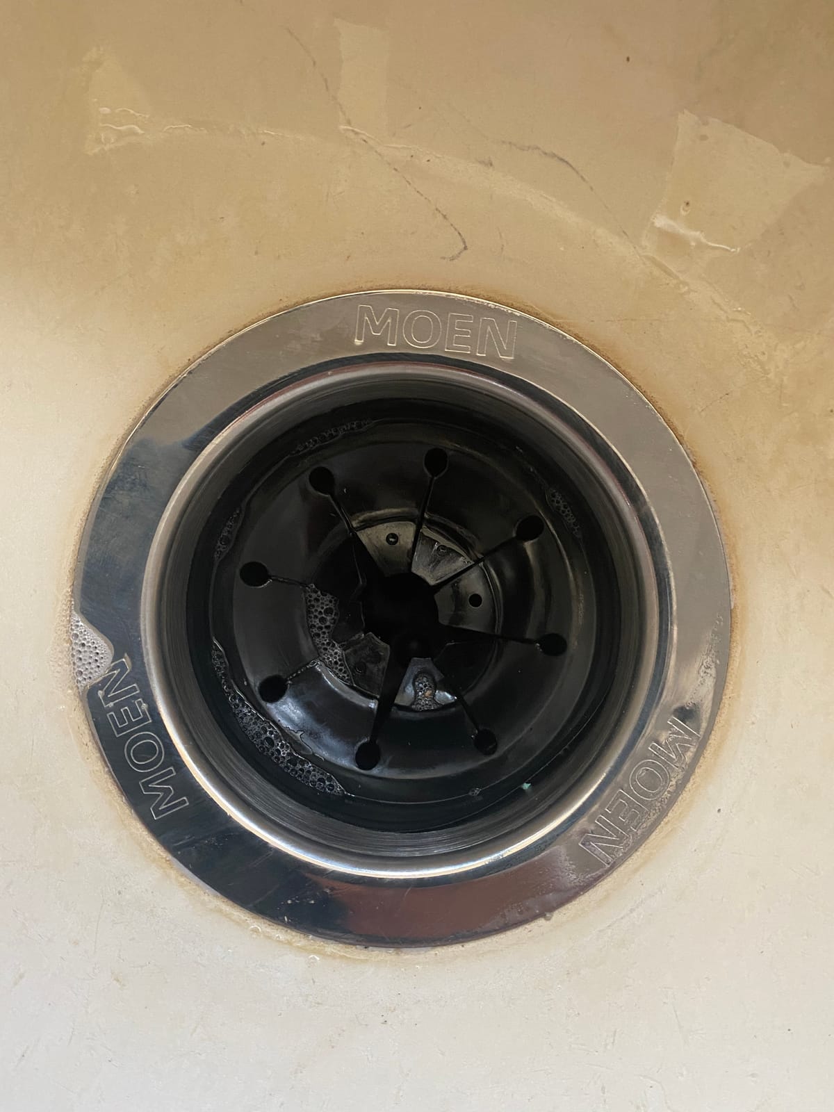 Moen Chef Series 1 HP Continuous Feed Lighted Garbage Disposal with Sound Reduction for Under Sink, Power Cord Included, EXL100C customer photo 1