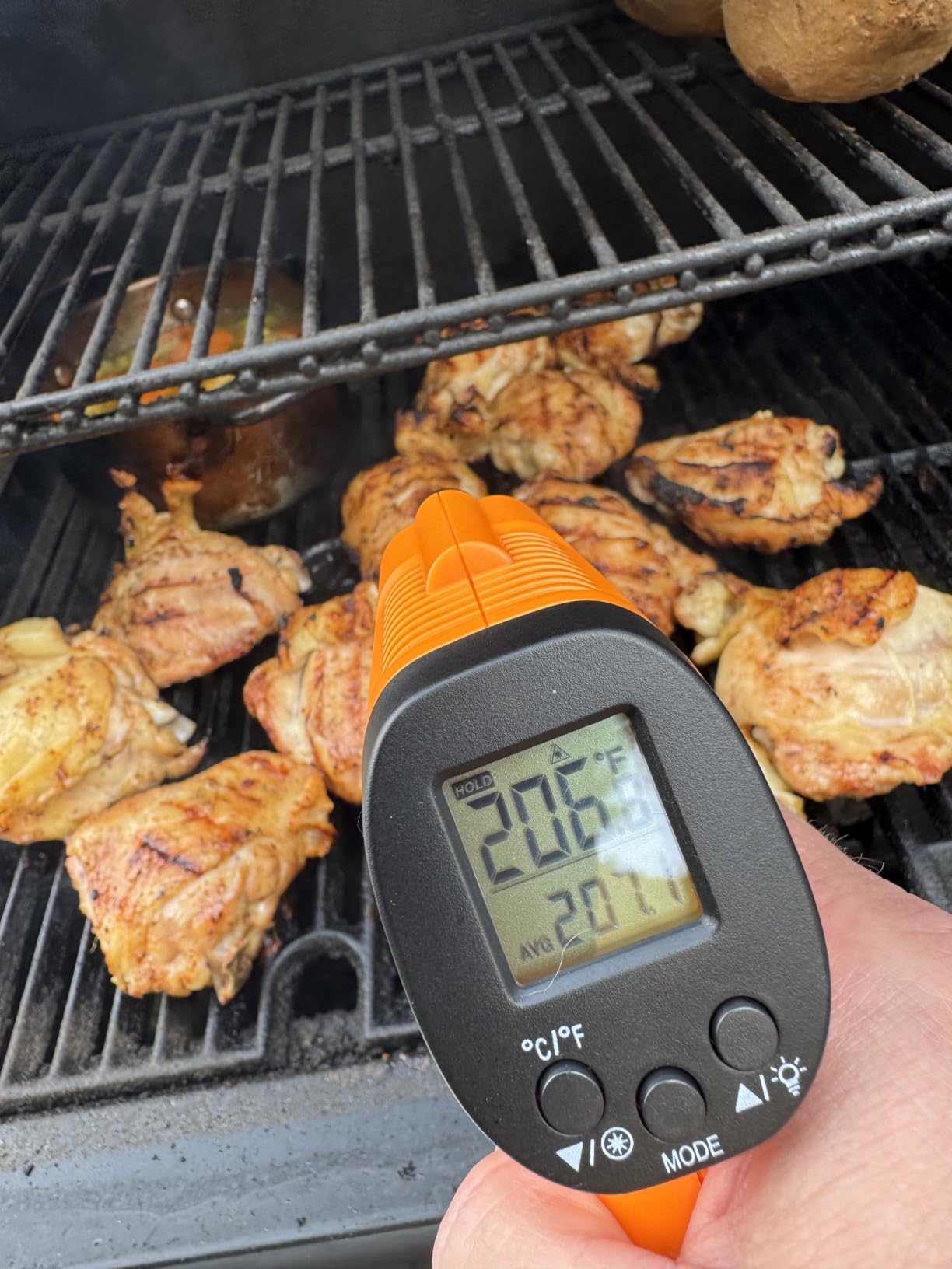 TempPro TempScan Infrared Thermometer Gun for Pizza Oven Griddle HVAC customer photo 1