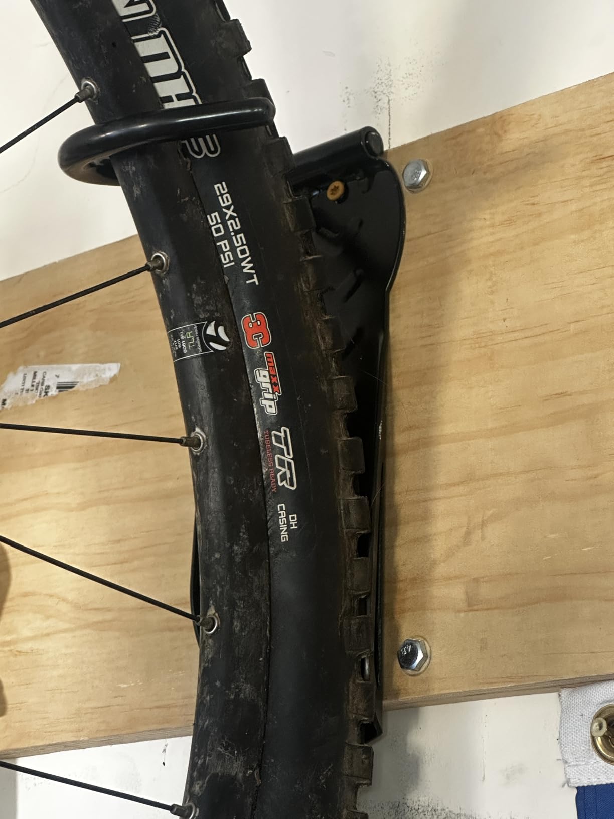 Wallmaster Bike Storage Rack for Garage, Wall Mount Bicycles Hanger customer photo 1