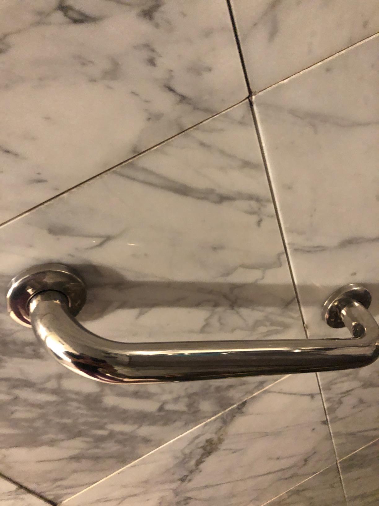 Grab Bars for Shower 2 Pack, Stainless Steel Bathroom Grab Bar for Seniors | 12 In Bath Handle for Bathtubs and Showers, Handicap Shower Grab Bar for Elderly,Safety Bars for Shower Bench ,Waterproof customer photo 1