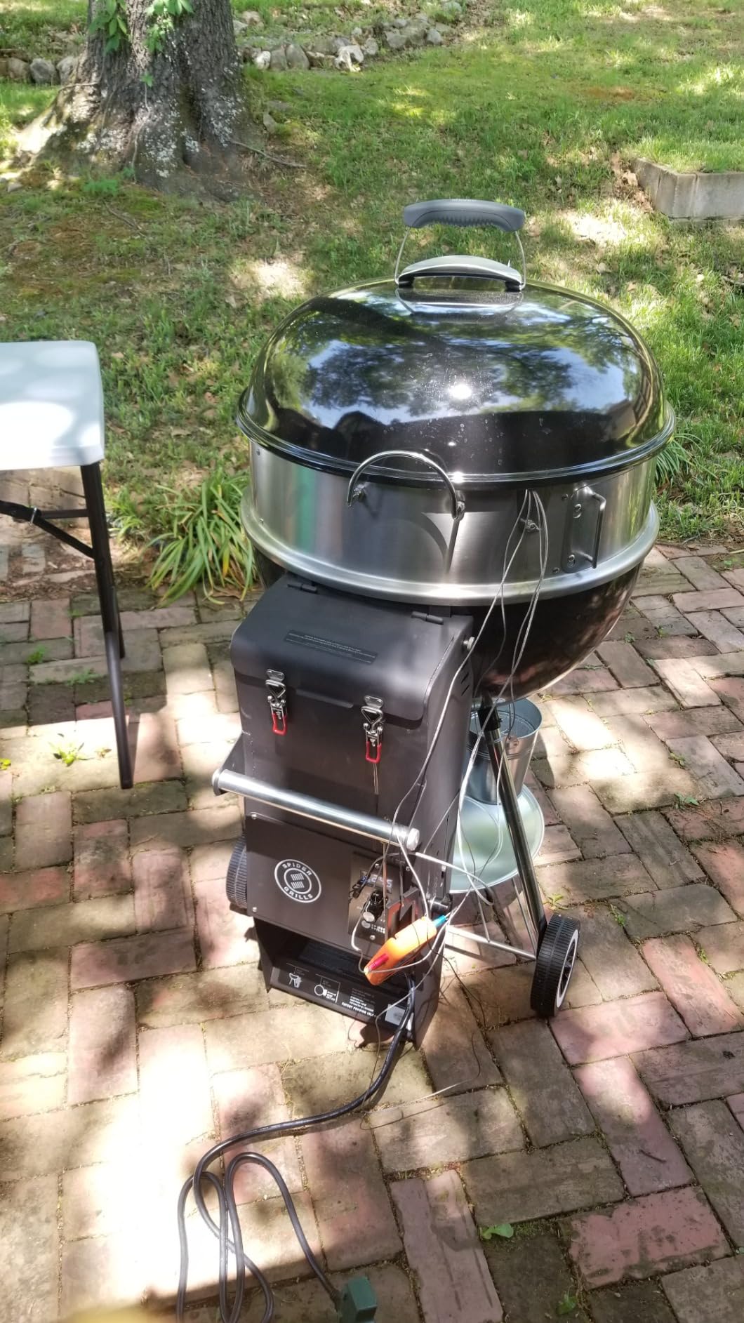 onlyfire Stainless Steel Multi-purpose Rotisserie and Pizza Combo Kit customer photo 1