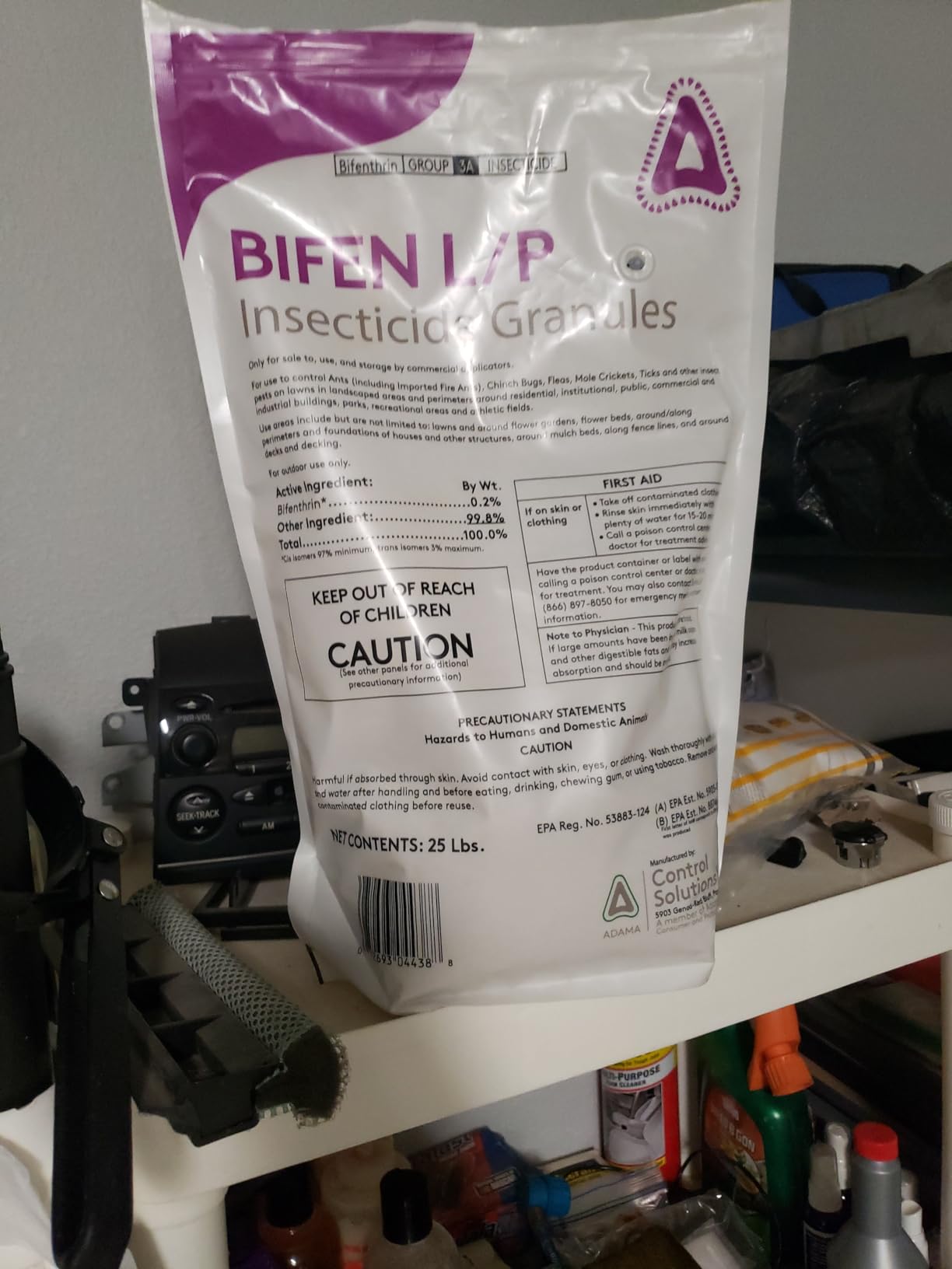 Control Solutions Bifen LP Granules for Insects- 1 Bag (25 lbs.) customer photo 1