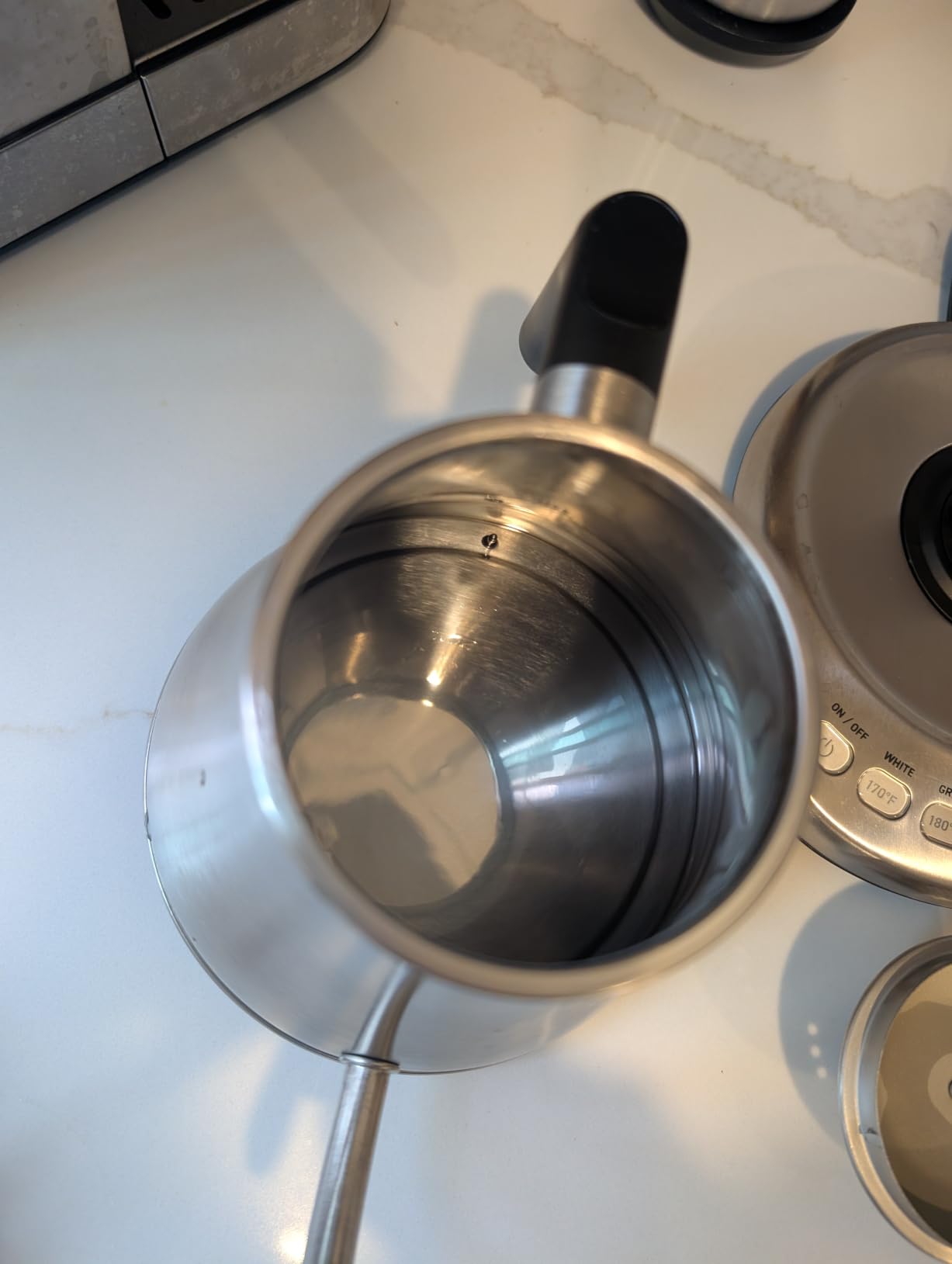 Cosori Gooseneck Electric Kettle with Temperature Control, 0.8L, Silver customer photo 2