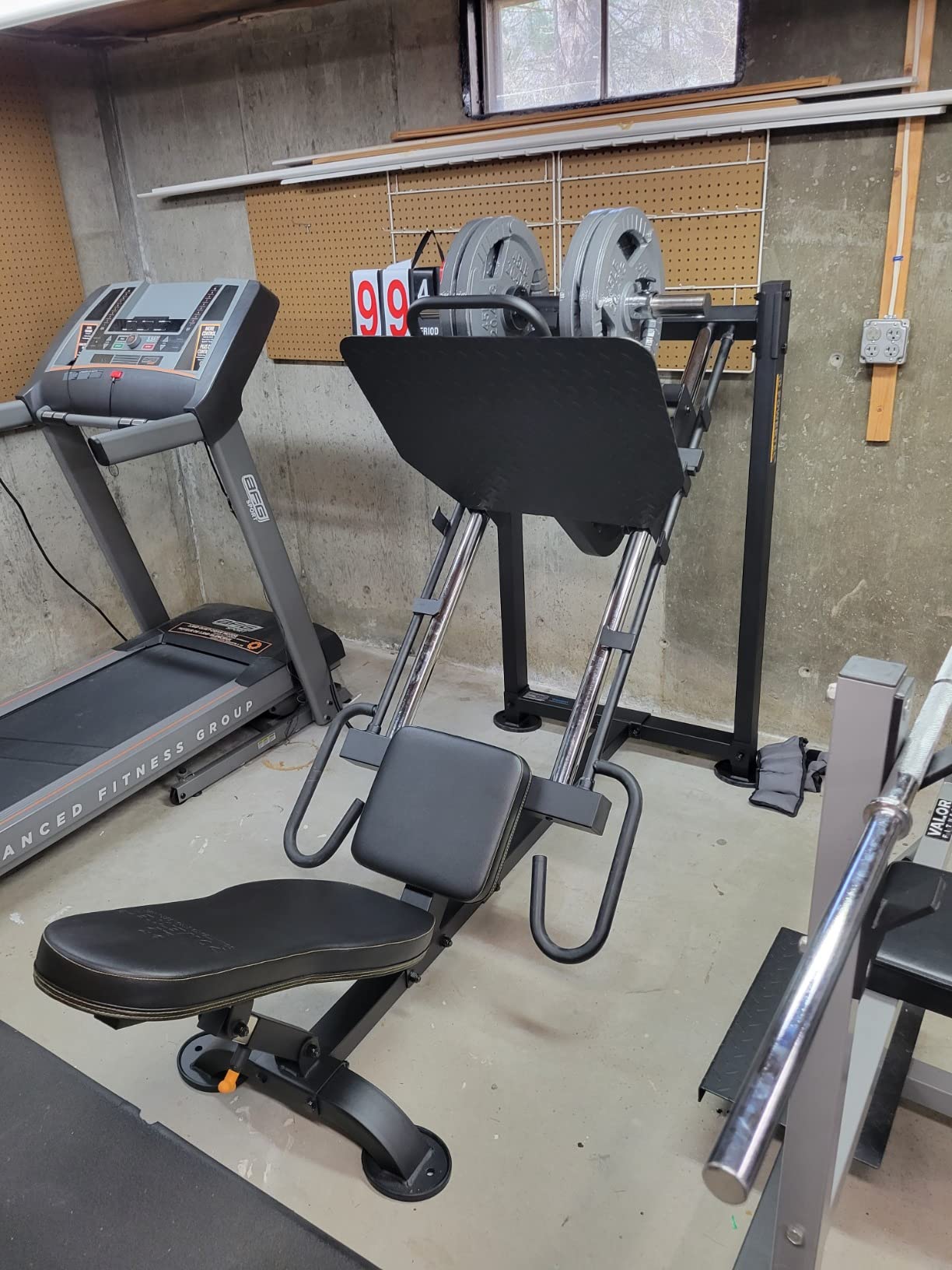 Powertec Leg Press, Black customer photo 1