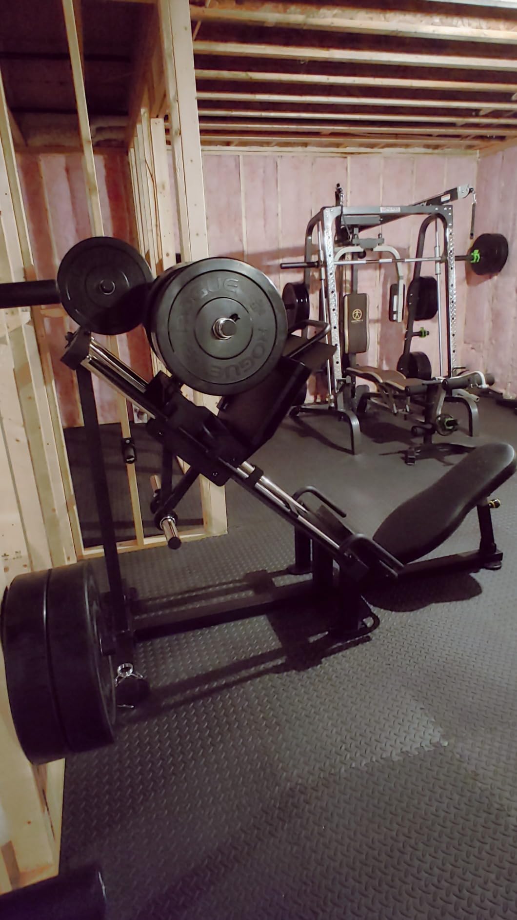 Powertec Leg Press, Black customer photo 2