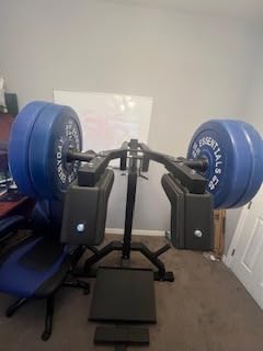 Titan Fitness Leverage Squat Machine, Calf Raise Machine, Hack Squat Machine & Leg Press Machine for Lower Body Training, Rated 1,000 LB, for Glutes, Hamstrings, Quadriceps, Calves & Thighs customer photo 2