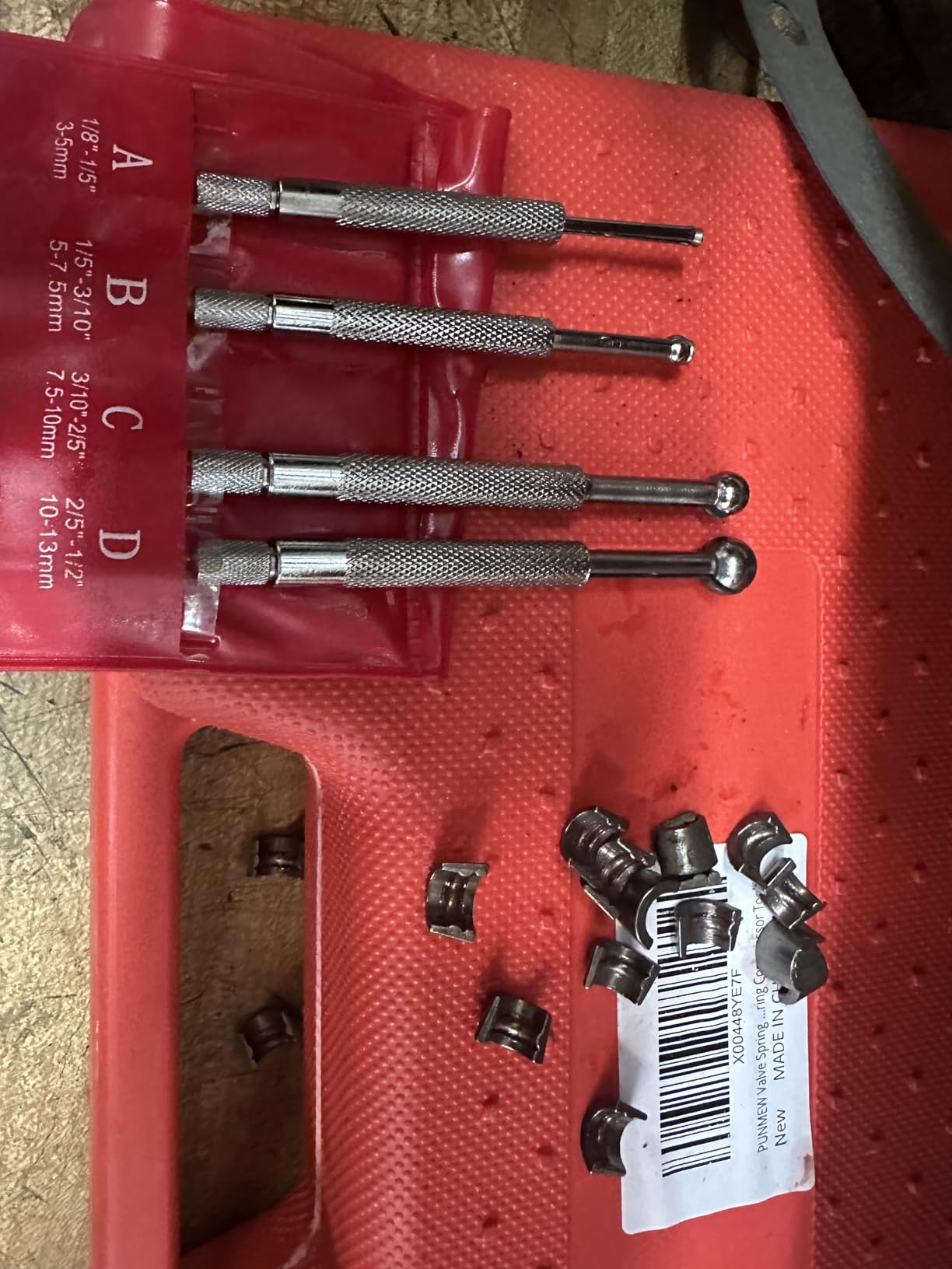 QWORK Small Hole Gauge Set Telescoping Full Round Bore Gauge, 4 pcs customer photo 2