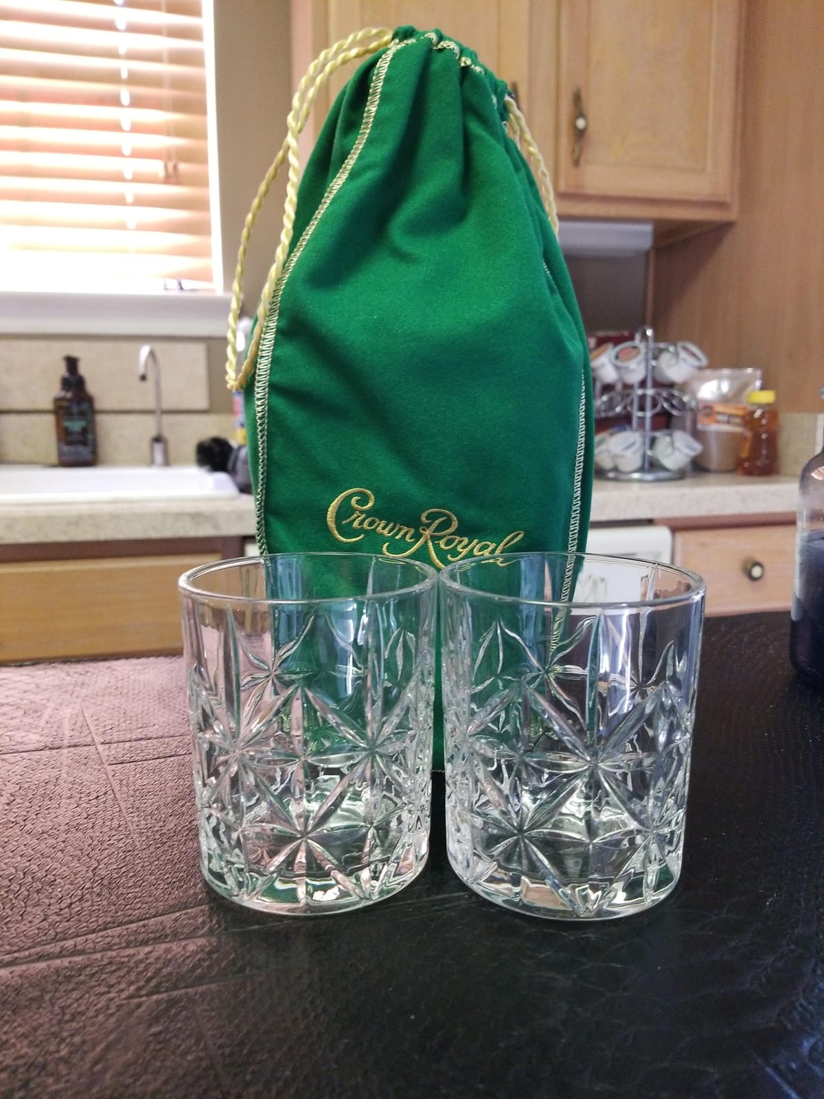 Whiskey Glass Set of 2, 10 oz Crystal Whiskey Glasses Thick Bottom Bourbon Gifts for Men, Old Fashioned Rocks Glasses Tumbler for Scotch, Cocktail, Father's Day for Men (Glass Set 2) customer photo 2