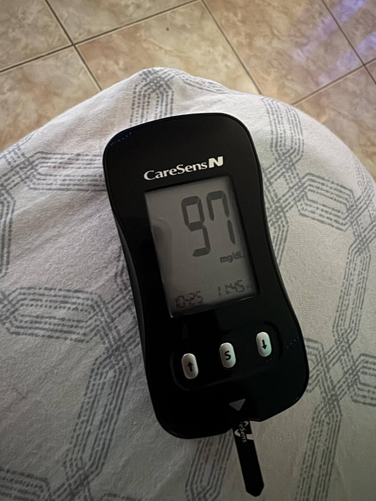 CareSens N Blood Glucose Monitor Kit with 100 Blood Sugar Test Strips, 100 Lancets, 1 Blood Glucose Meter, 1 Lancing Device, 1 Control Solution, Travel Case for Diabetes Testing for Personal Use customer photo 2